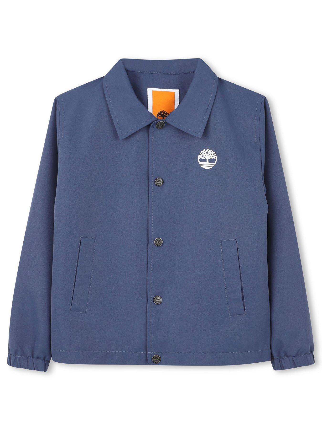 Image 2 of 5 of Timberland Boys Oxford Jacket - Blue