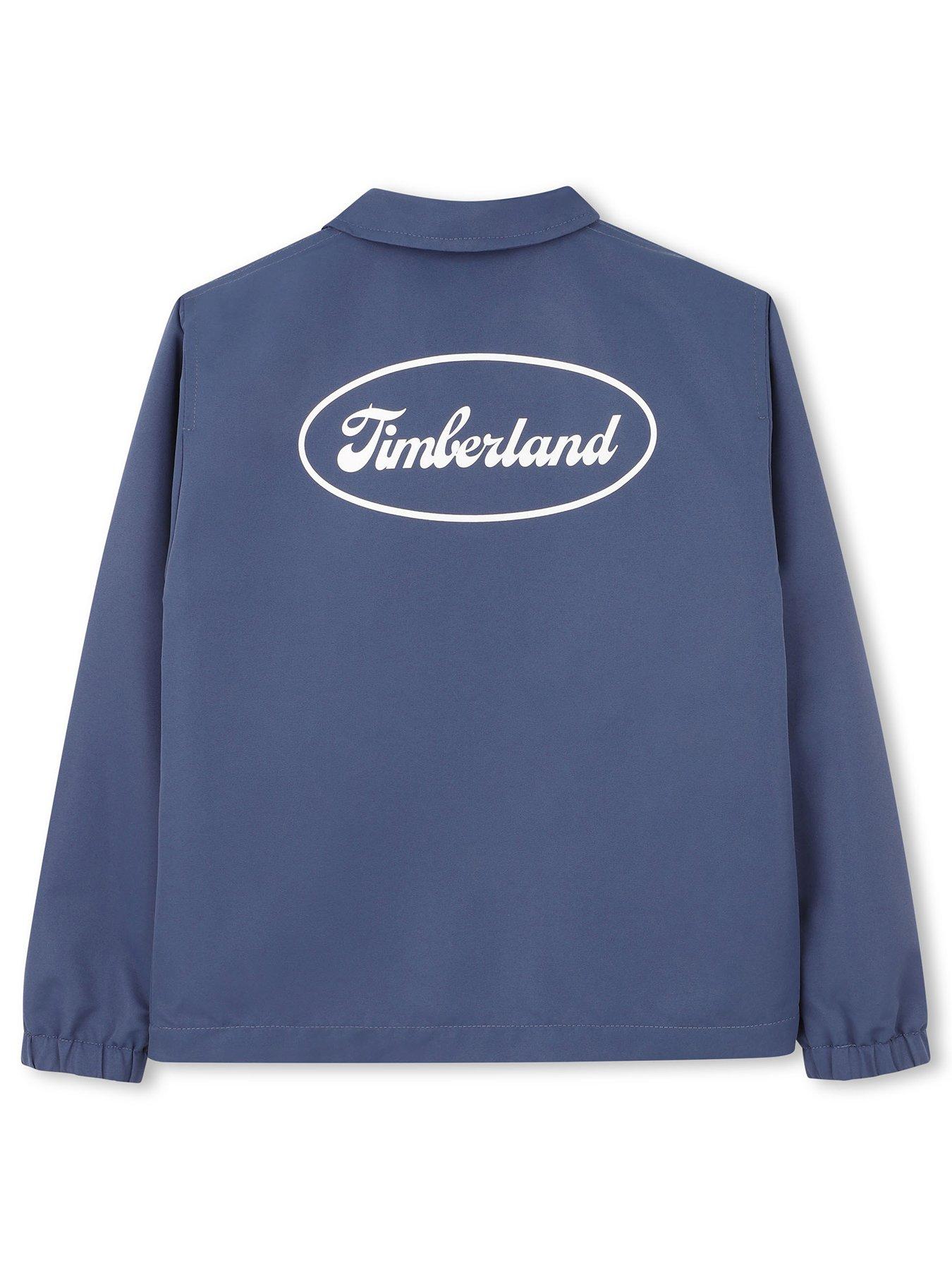 Image 3 of 5 of Timberland Boys Oxford Jacket - Blue
