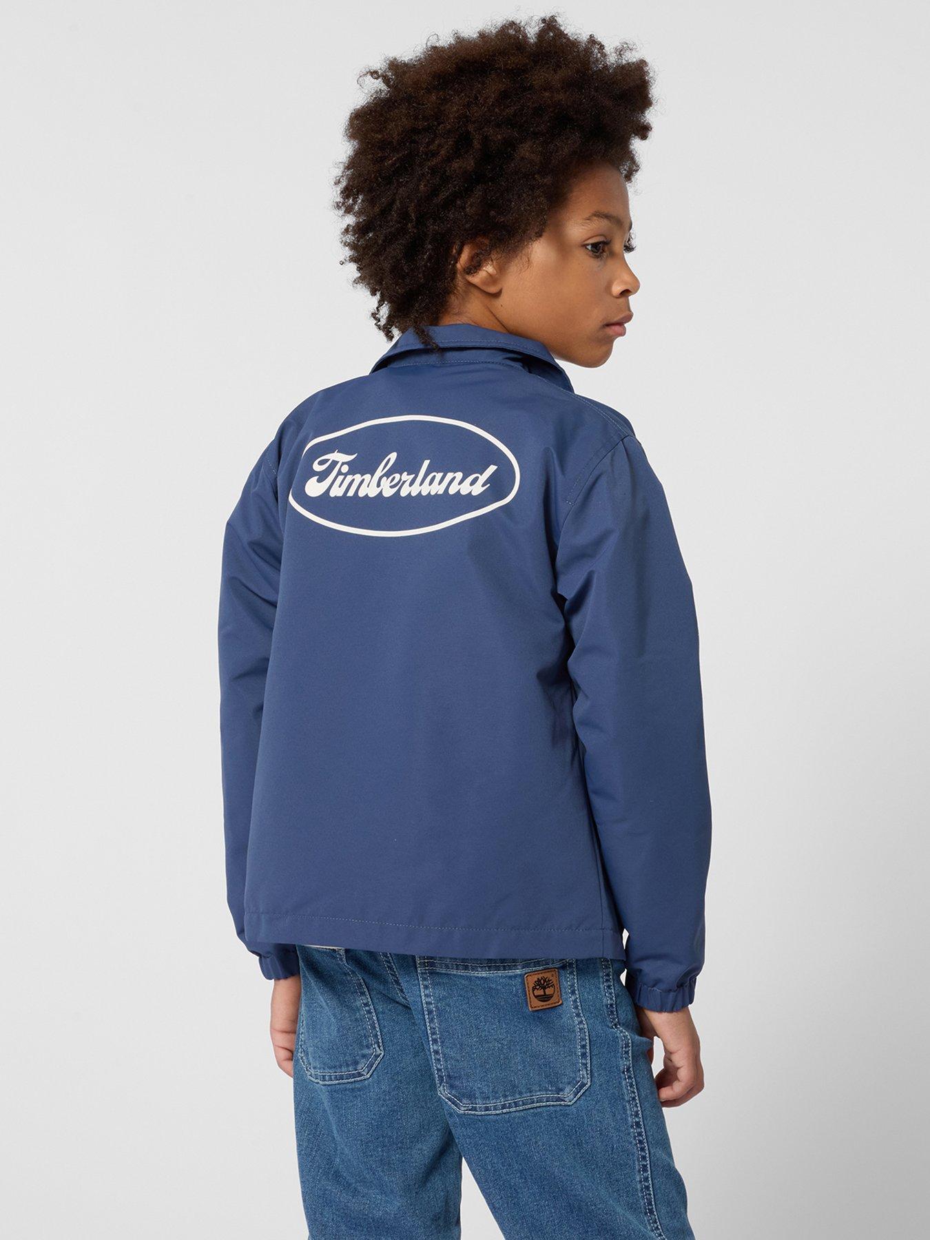 Image 5 of 5 of Timberland Boys Oxford Jacket - Blue