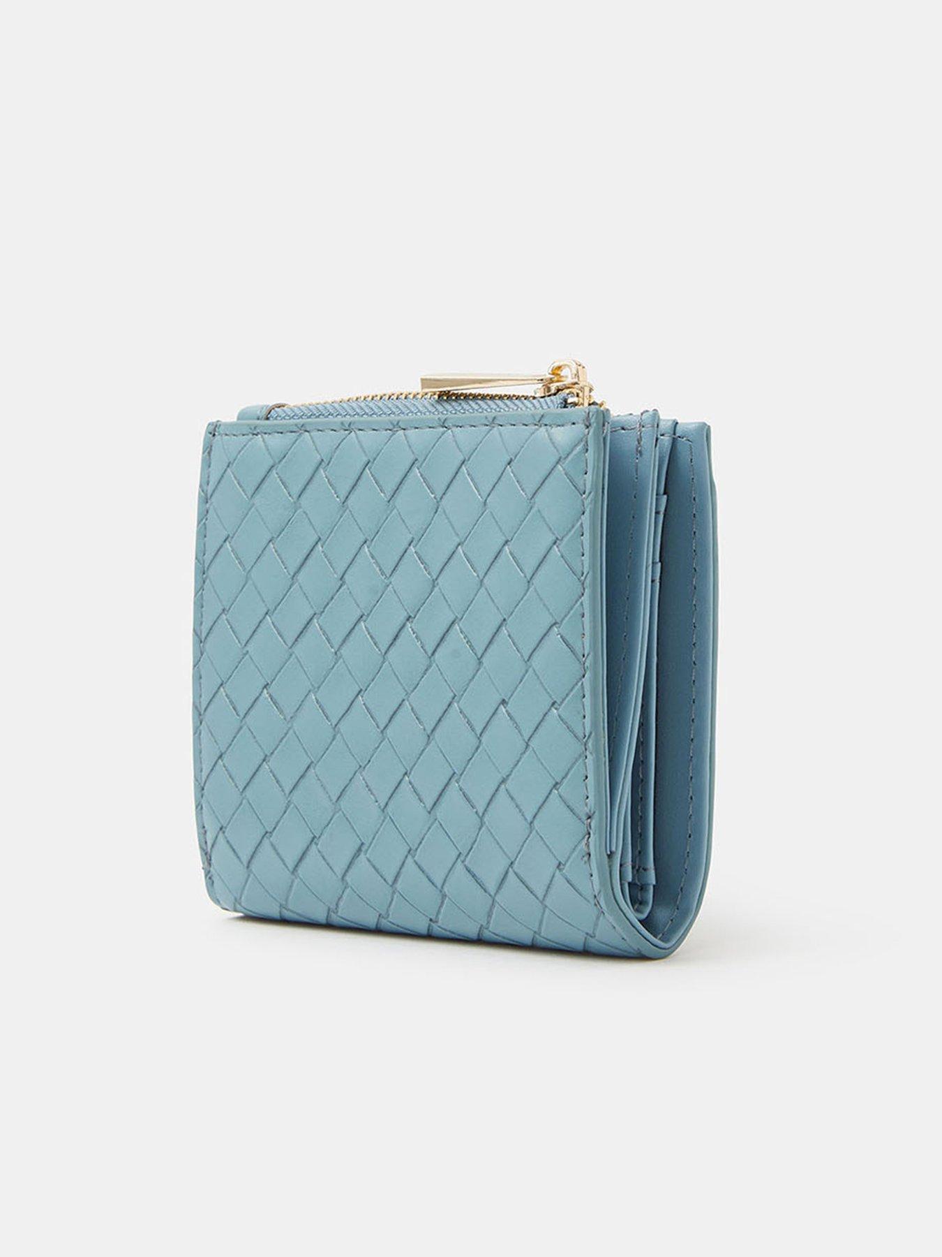 Image 2 of 3 of Accessorize Lucky Charm Tab Purse - Blue