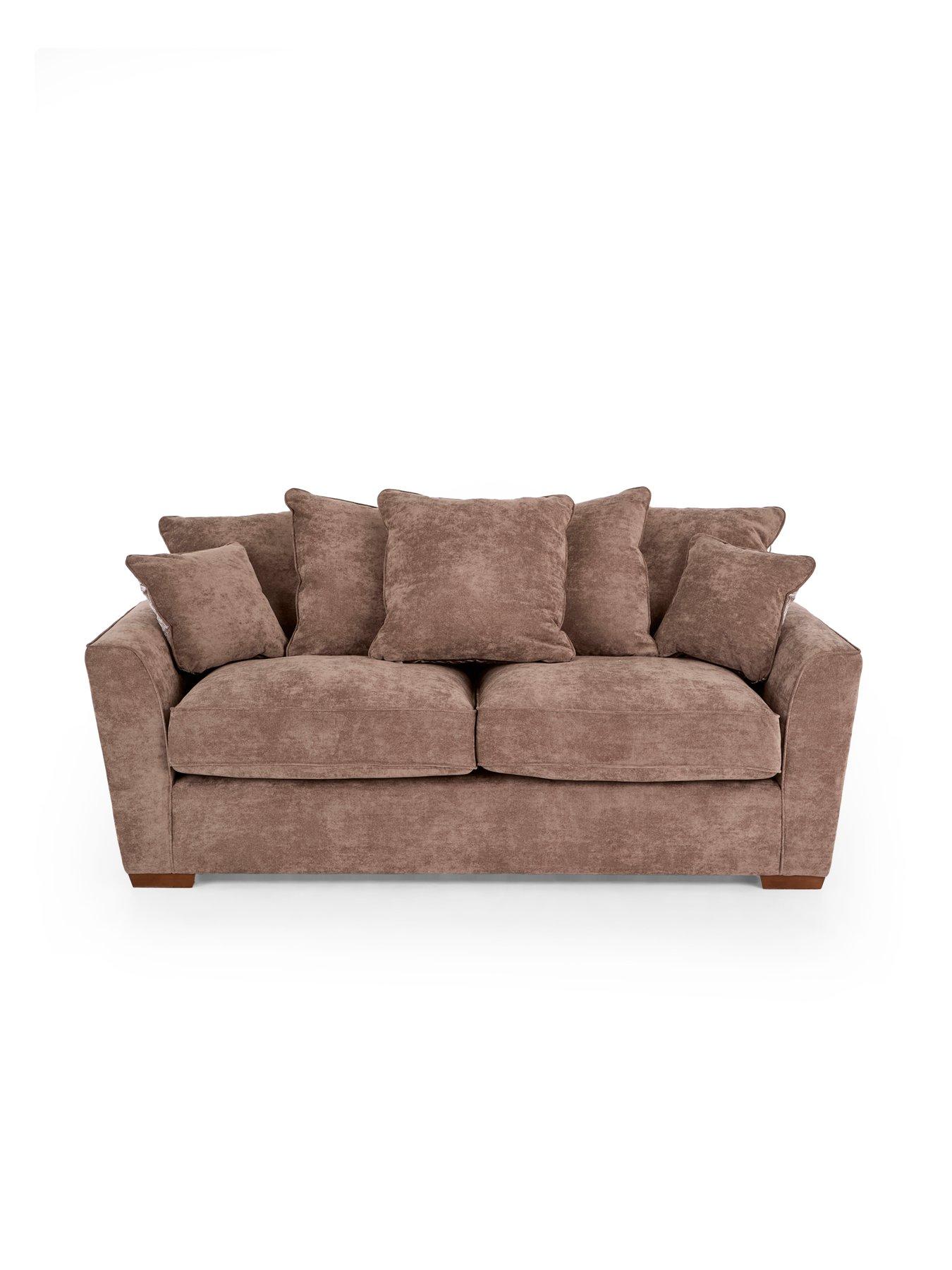 Image 4 of 7 of The Very Collection Roulette 3 Seater Fabric Sofa + Chair Set
