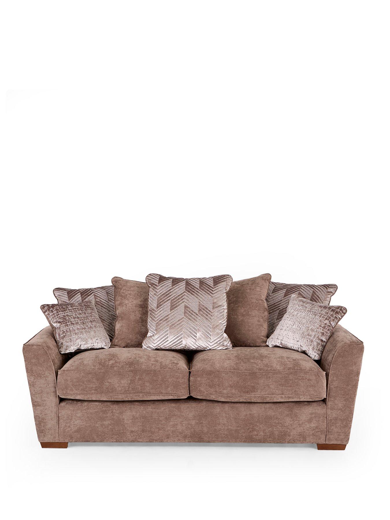  image of the-very-collection-roulette-3-seater-fabric-sofa