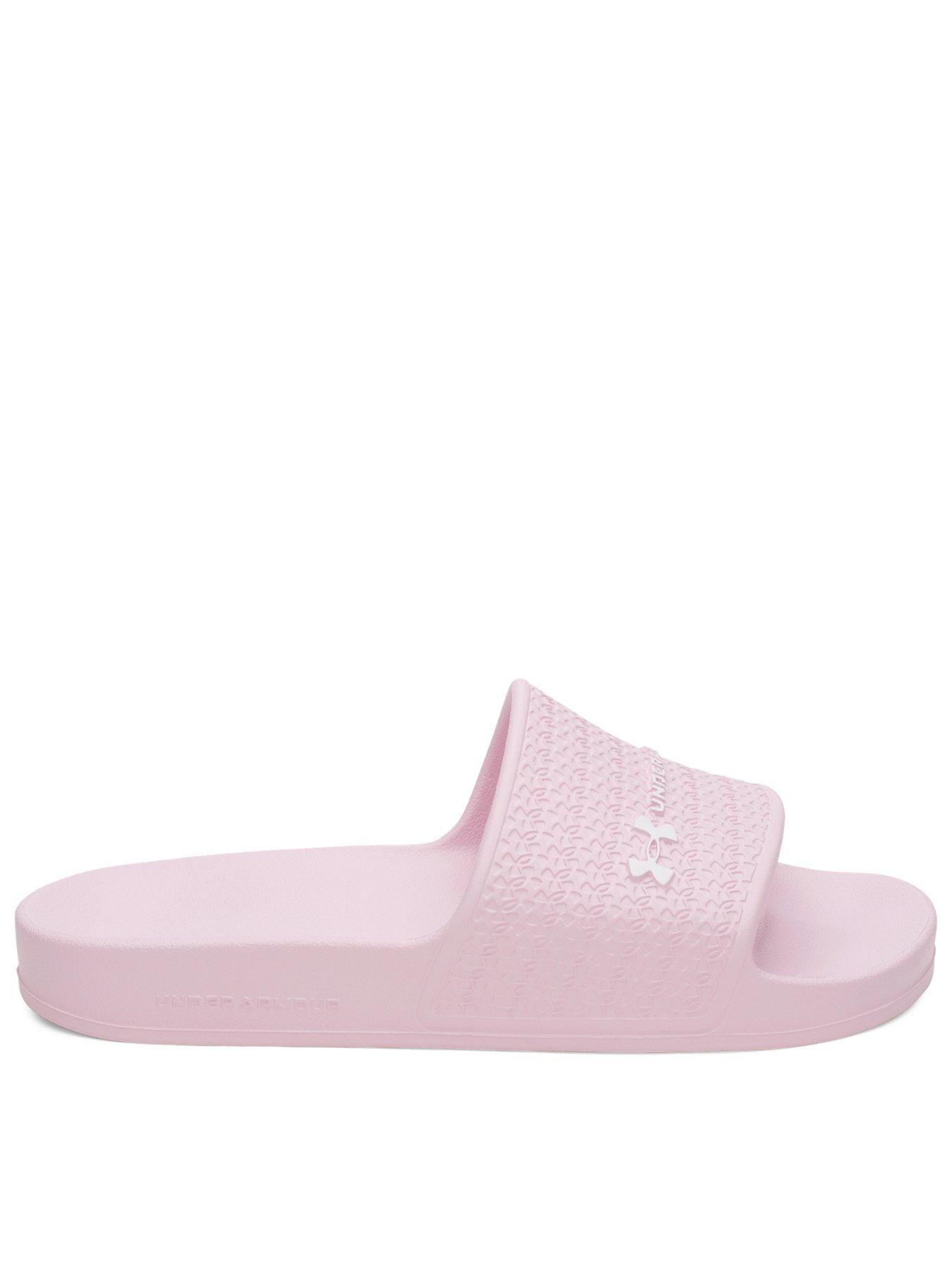 UNDER ARMOUR Womens Armr Shower Sliders - Pink