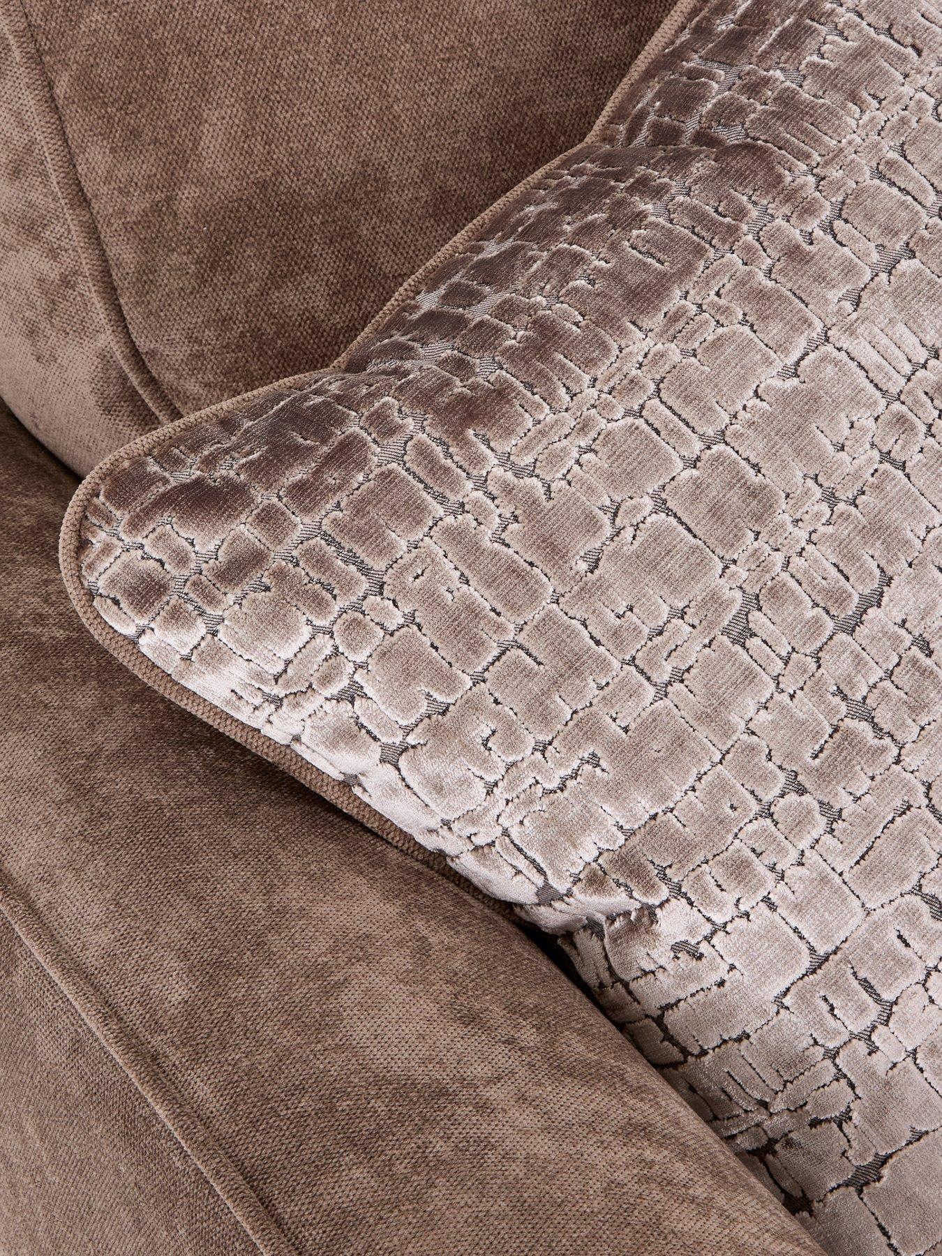Image 6 of 7 of The Very Collection Roulette Fabric Snuggle Chair - Made to Order in the UK