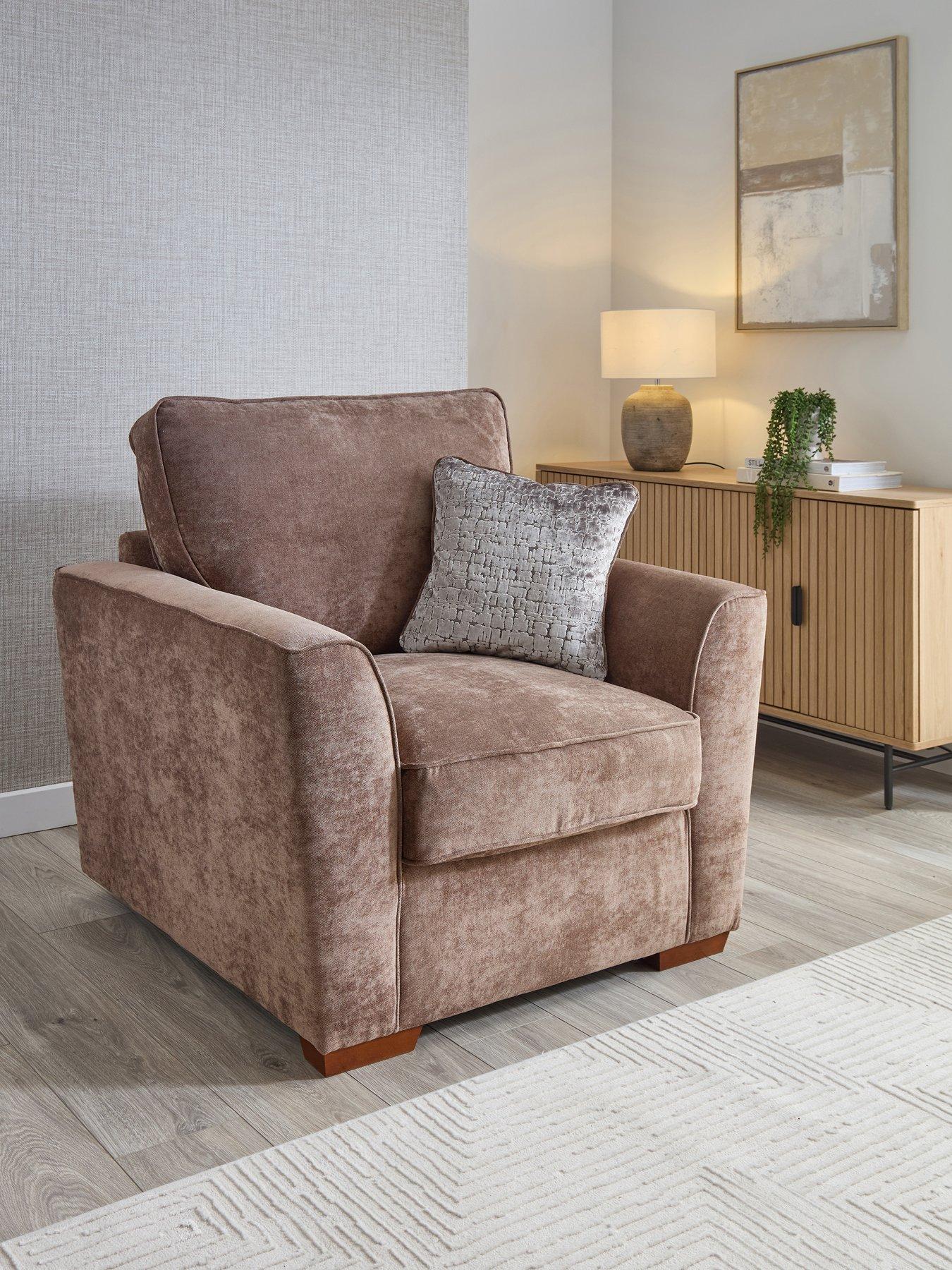 Image 1 of 7 of The Very Collection Roulette Fabric Chair
