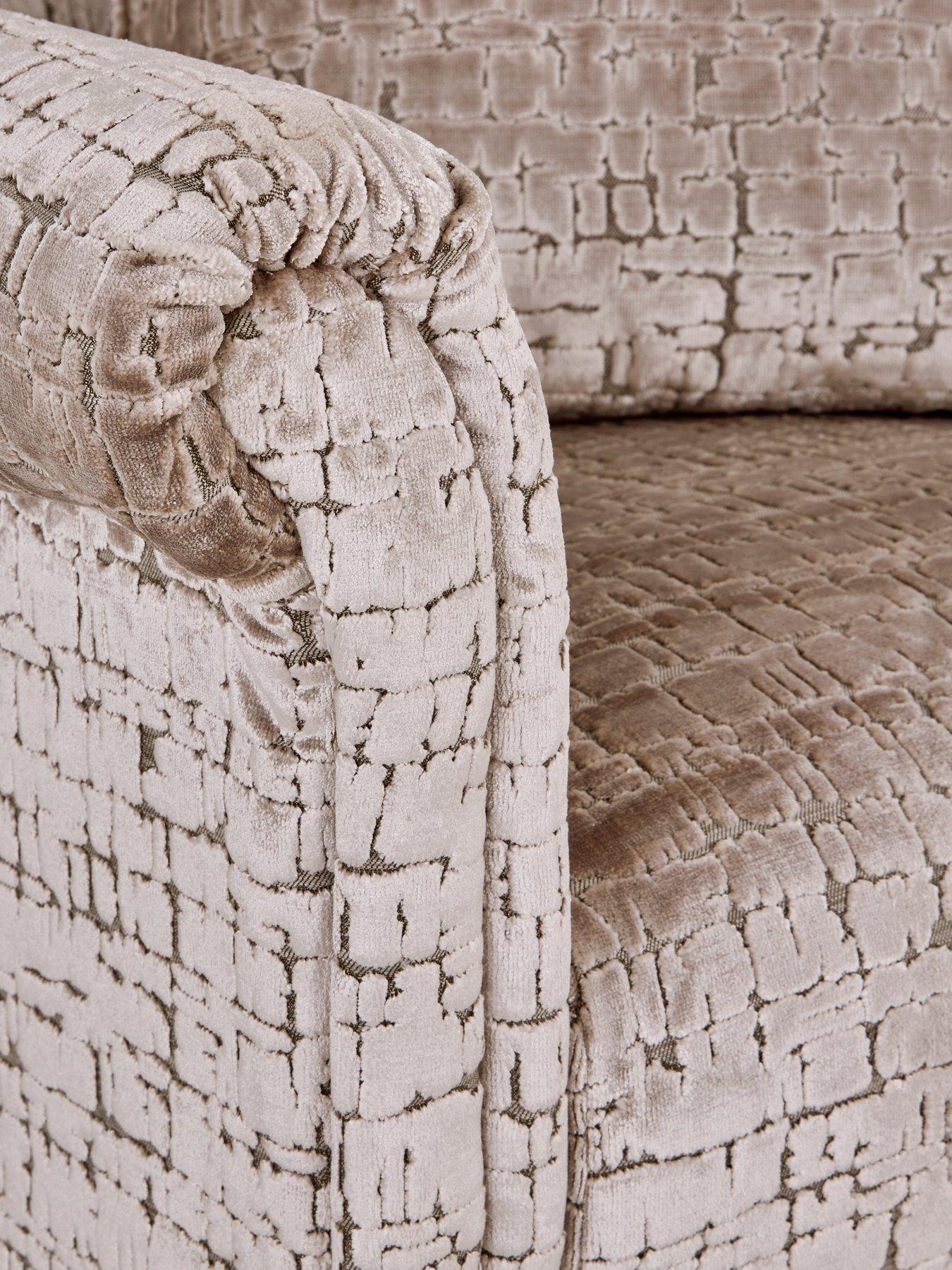 Image 5 of 7 of The Very Collection Roulette Fabric Accent Chair&nbsp;- Made to Order in the UK