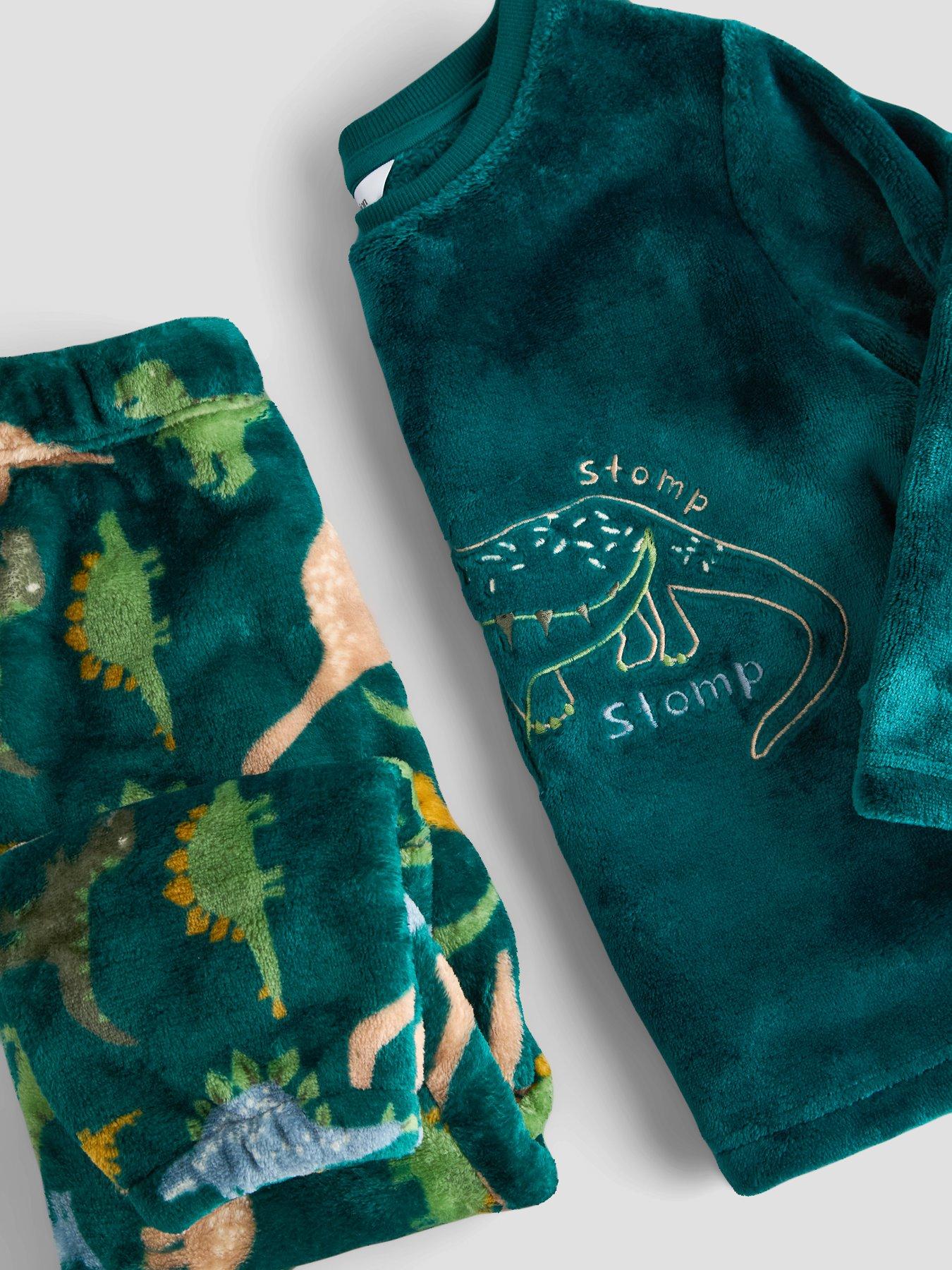 Image 3 of 4 of The Very Collection Boys Dinosaur Fleece Pyjama (9months-7 Years)