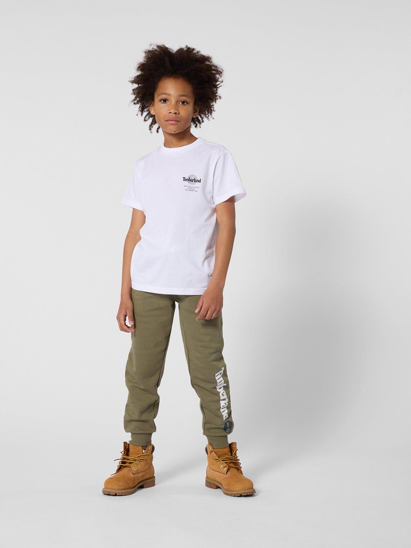 Timberland Boys Jogging Bottoms - Khaki