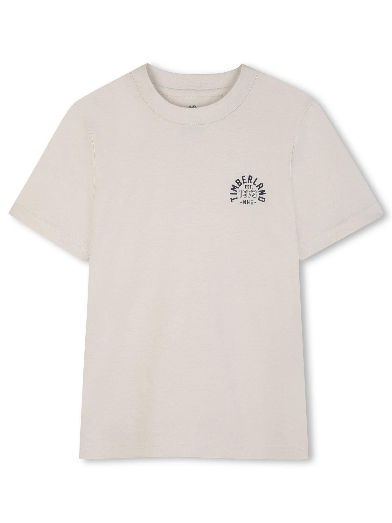 Image 2 of 6 of Timberland Boys 2 Pack Short Sleeve T-shirts - Multi