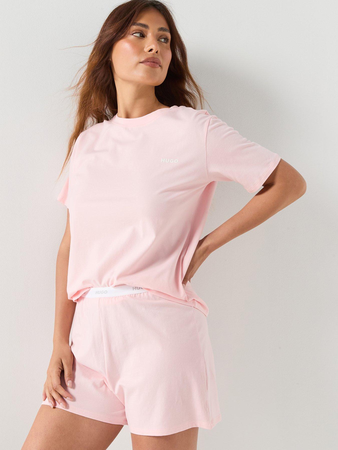 Image 4 of 5 of HUGO ID Lounge Shorts - Pink