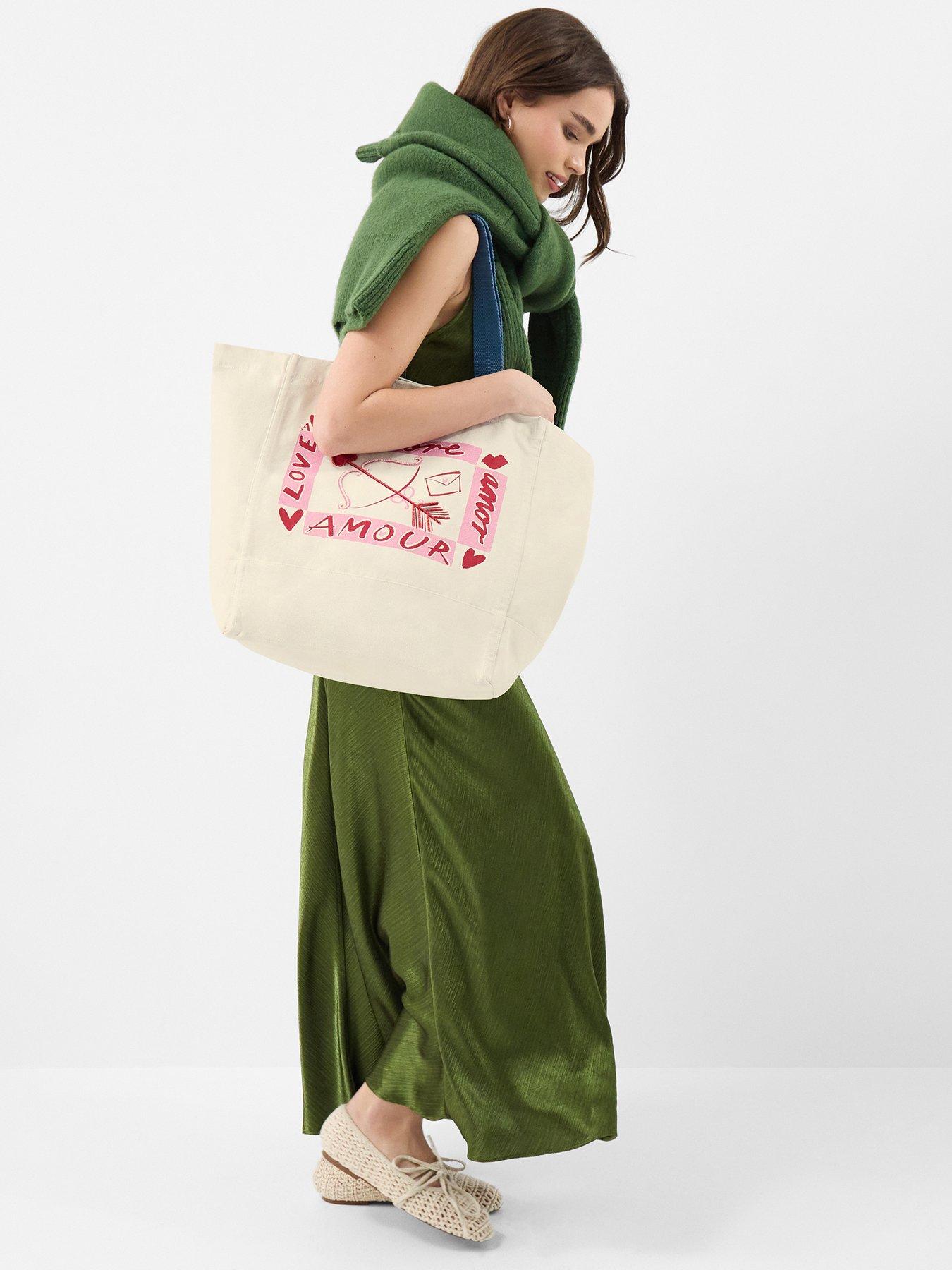  image of accessorize-amore-shopper-bag-cream