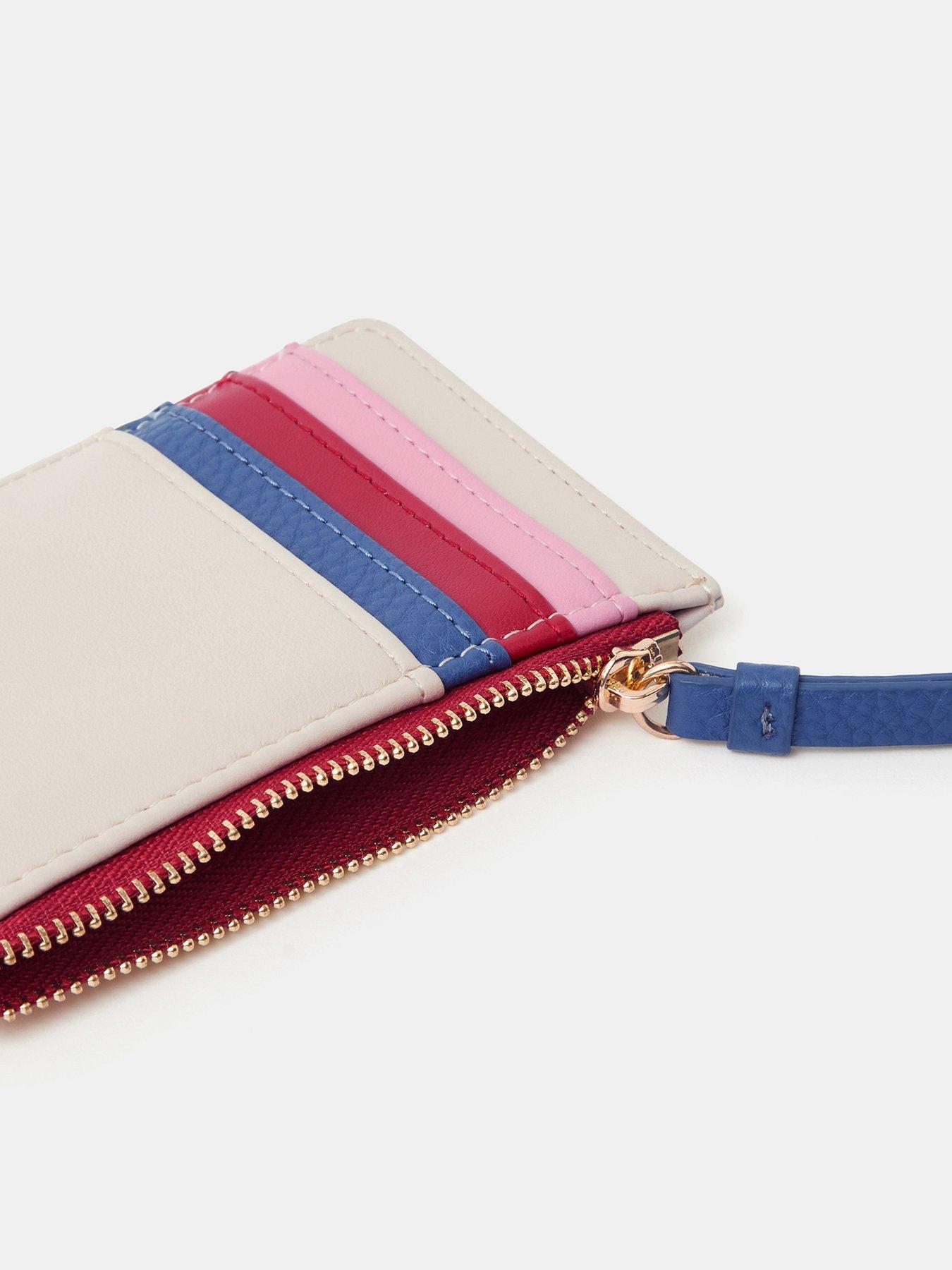  image of accessorize-valentines-print-card-holder-pink