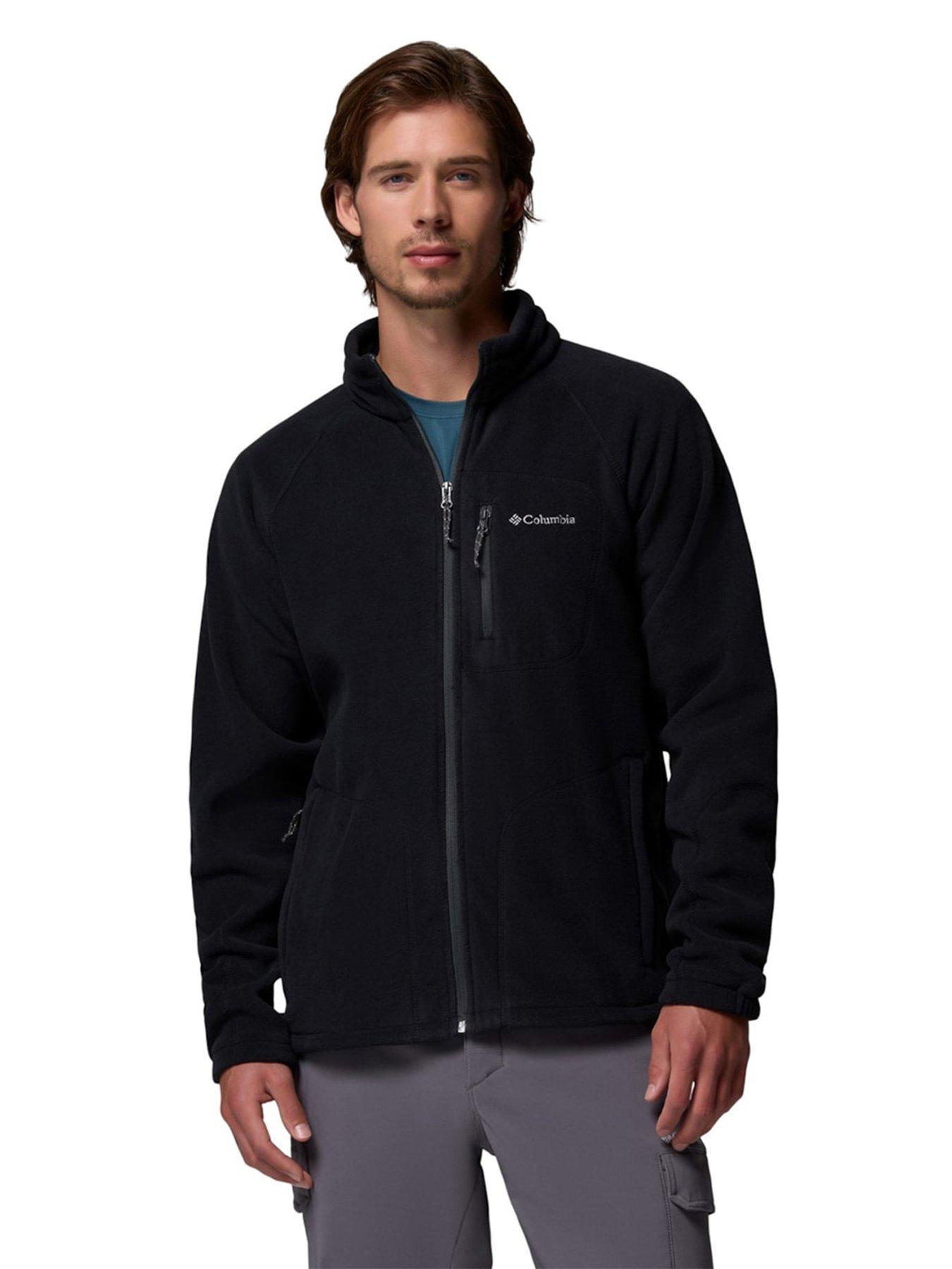 columbia-mens-fast-trek-fz-fleece-black