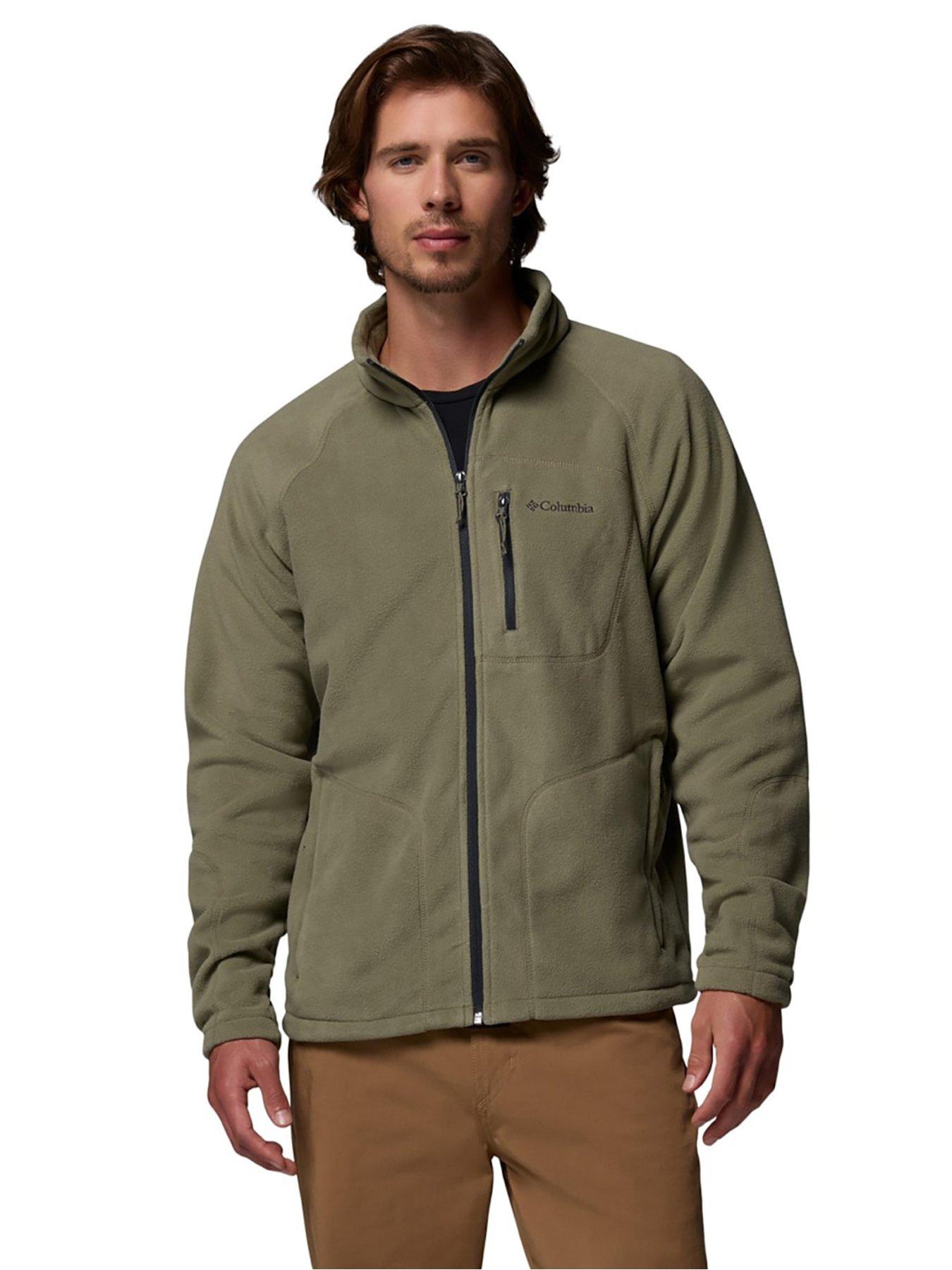 Helly Hansen Mens Fast Trek Full Zip Fleece - Green