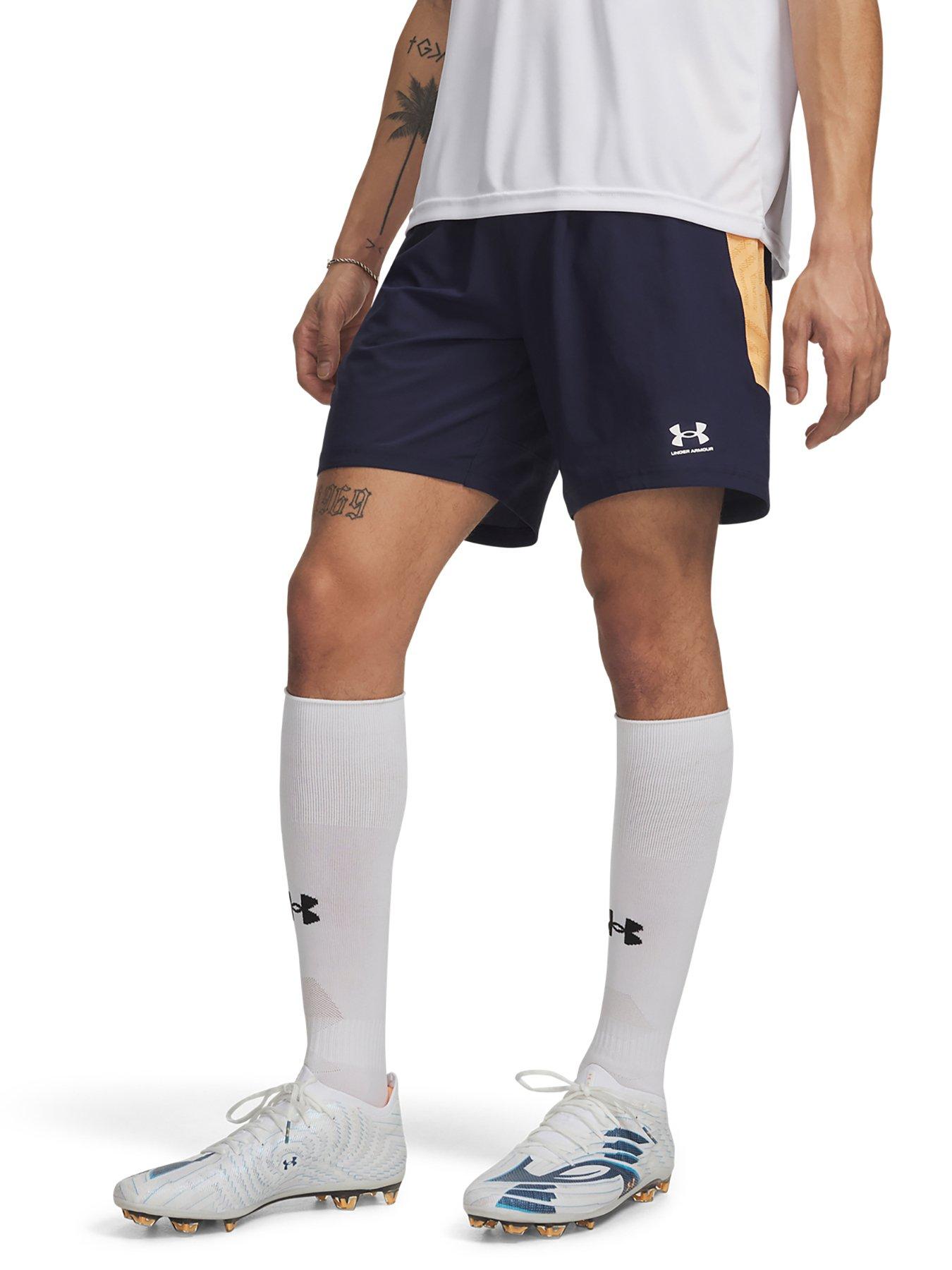 UNDER ARMOUR Mens Football Challenger Pro Short - Navy