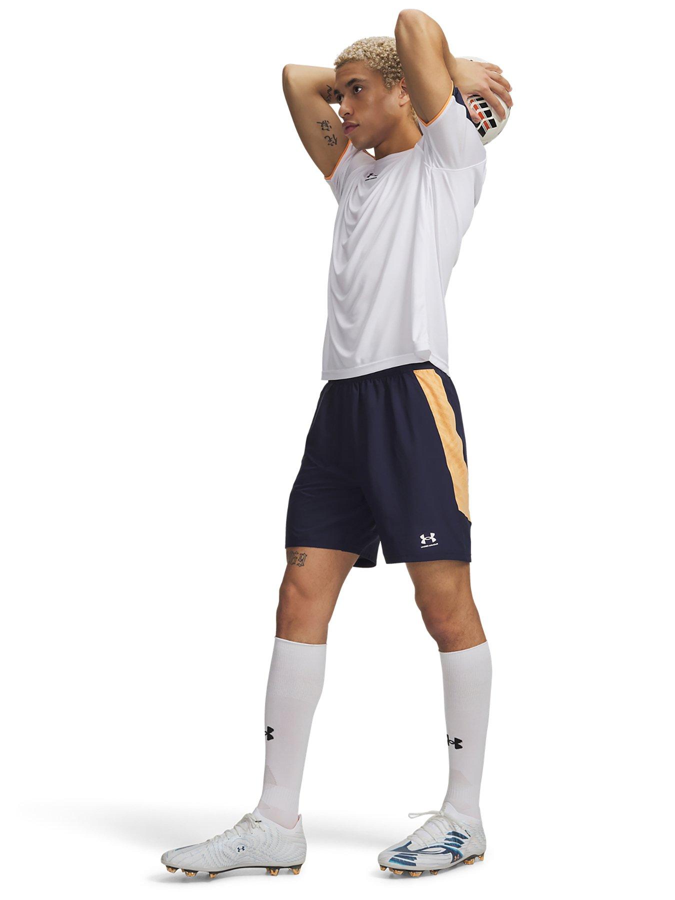 Image 3 of 3 of UNDER ARMOUR Mens Football Challenger Pro Short - Navy