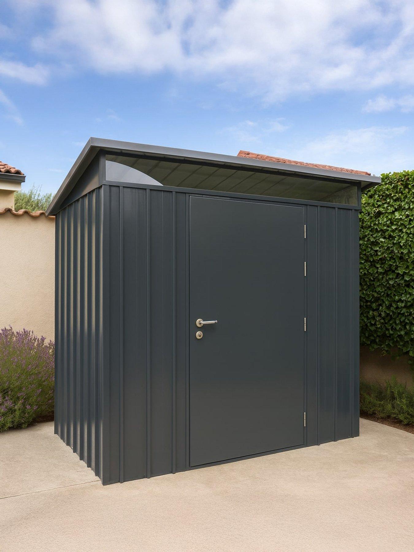 Image 3 of 5 of Yardmaster 8x5.5ft Yard-Pro shed with extra tall walls (195cm) and daylight panel