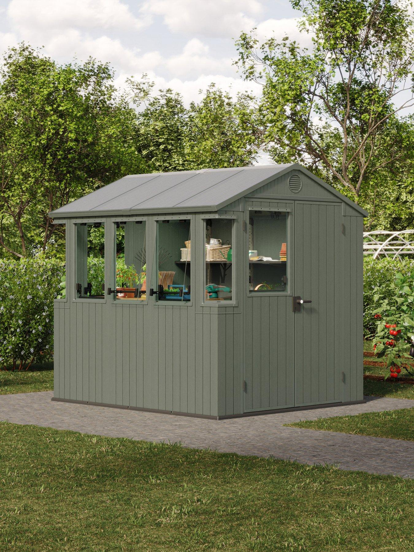 keter-potting-shed-green