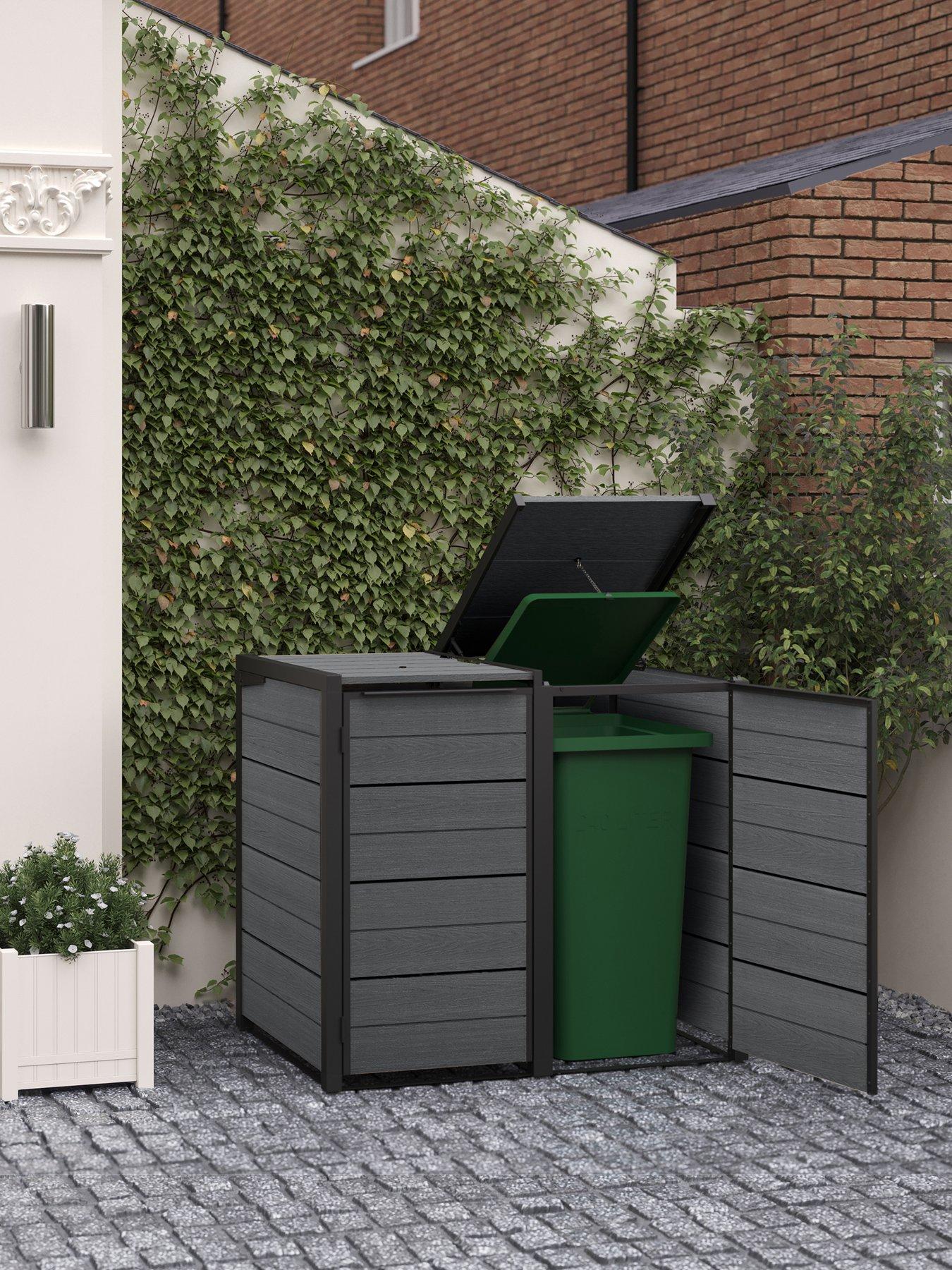 Keter Hideaway Bin Storage - Grey