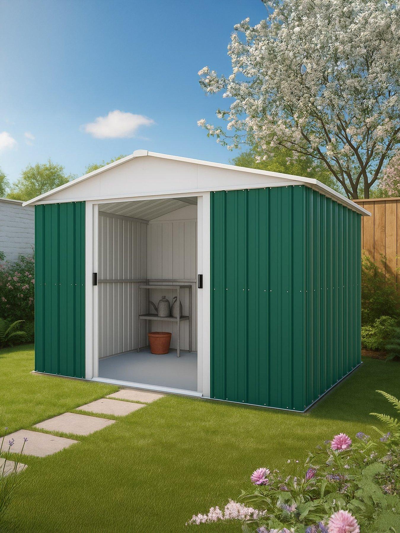 Yardmaster 10 X 8 ft Apex Roof Metal Shed