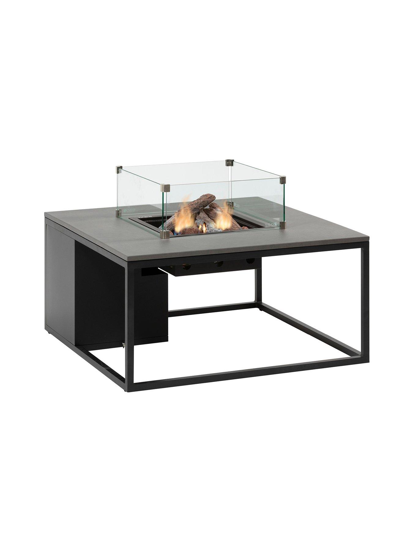 Image 3 of 5 of Pacific Cosiloft 100 Black and Grey Fire Pit Table