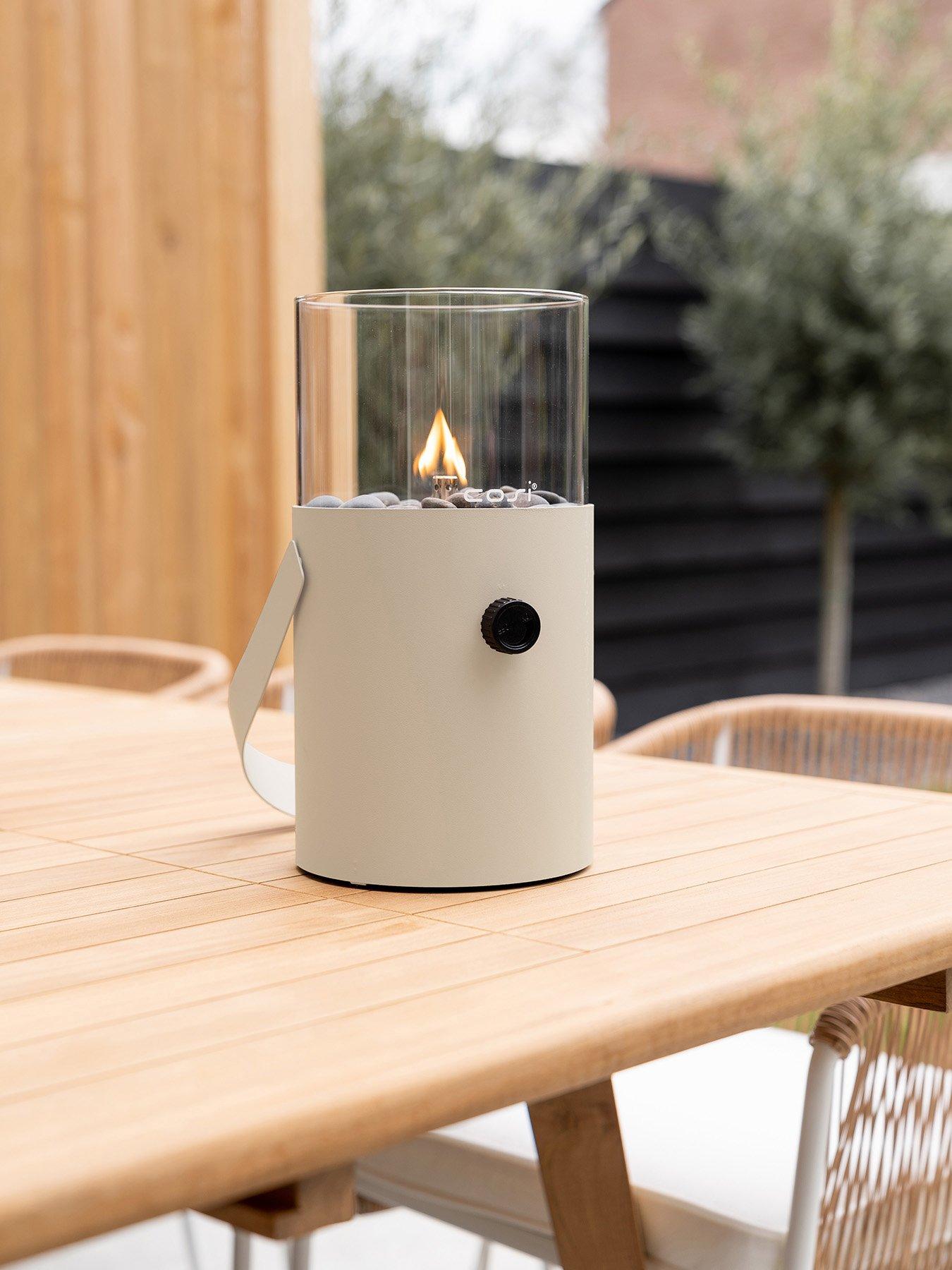 Pacific Cosiscoop Sandy Beige Fire Lantern