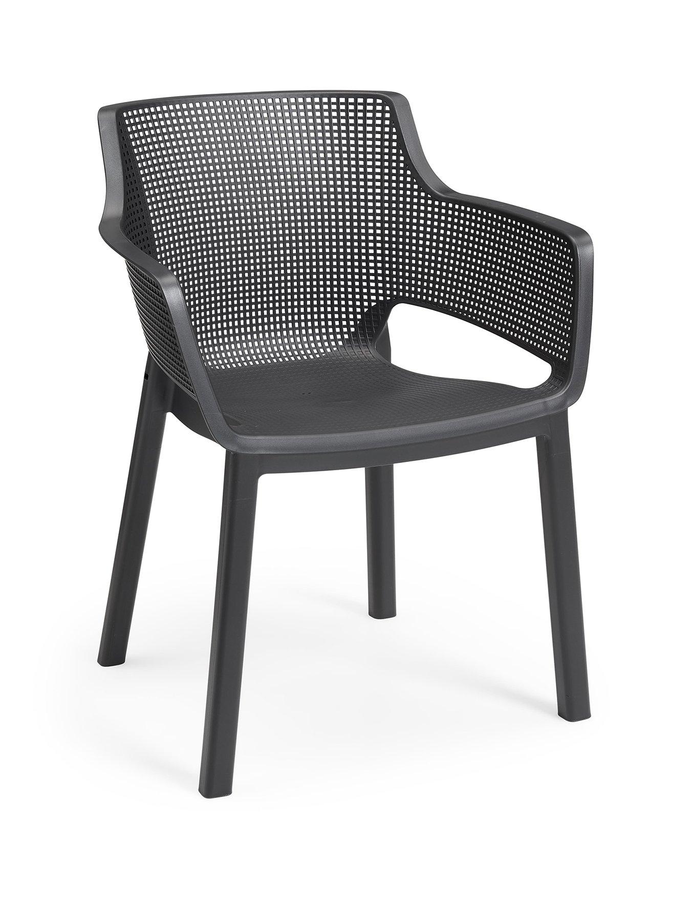stillFront image of keter-julie-table-and-elisa-chairs-graphite