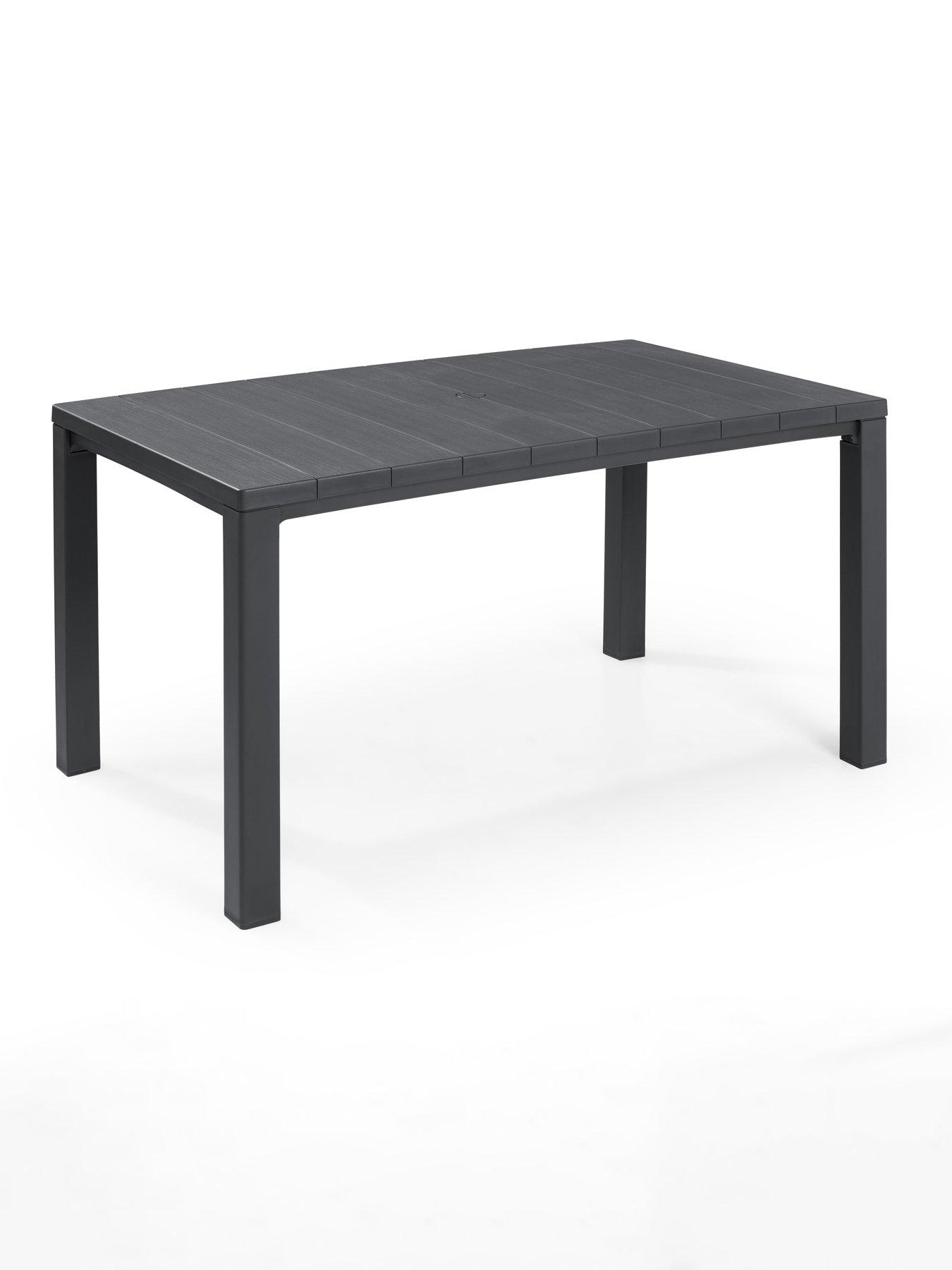  image of keter-julie-table-and-elisa-chairs-graphite