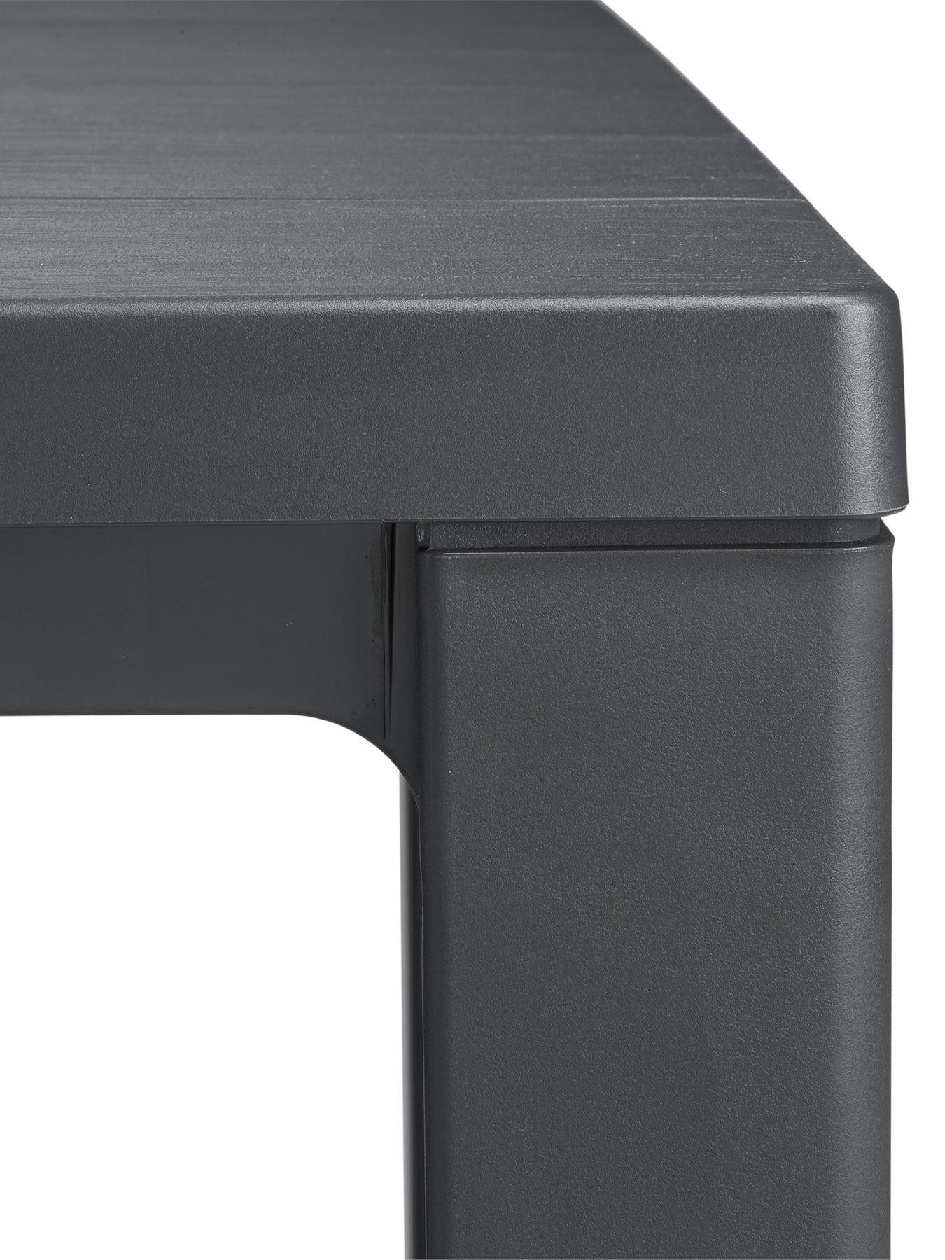  image of keter-julie-table-and-elisa-chairs-graphite