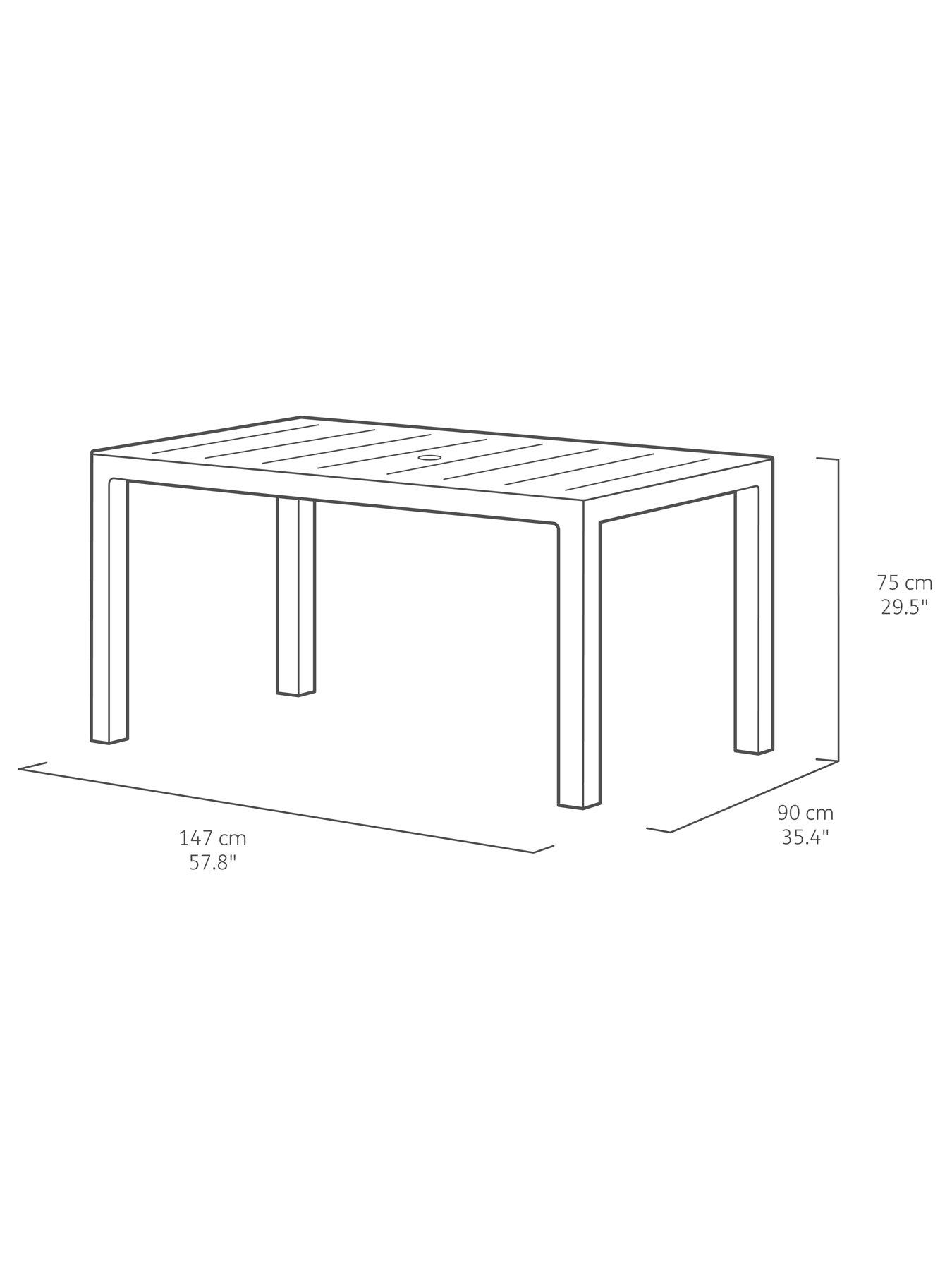  image of keter-julie-table-and-elisa-chairs-graphite