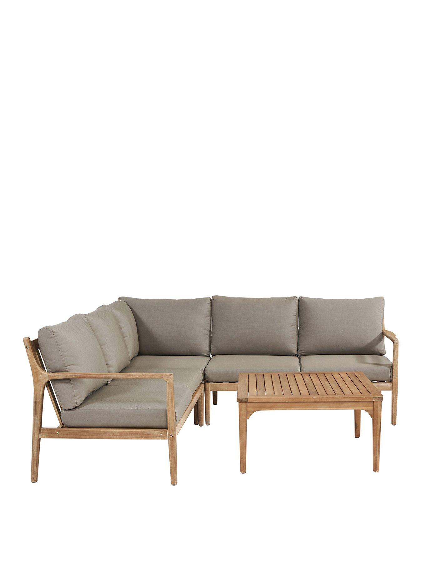 Image 2 of 6 of Pacific Malta Outdoor Corner Seating Set