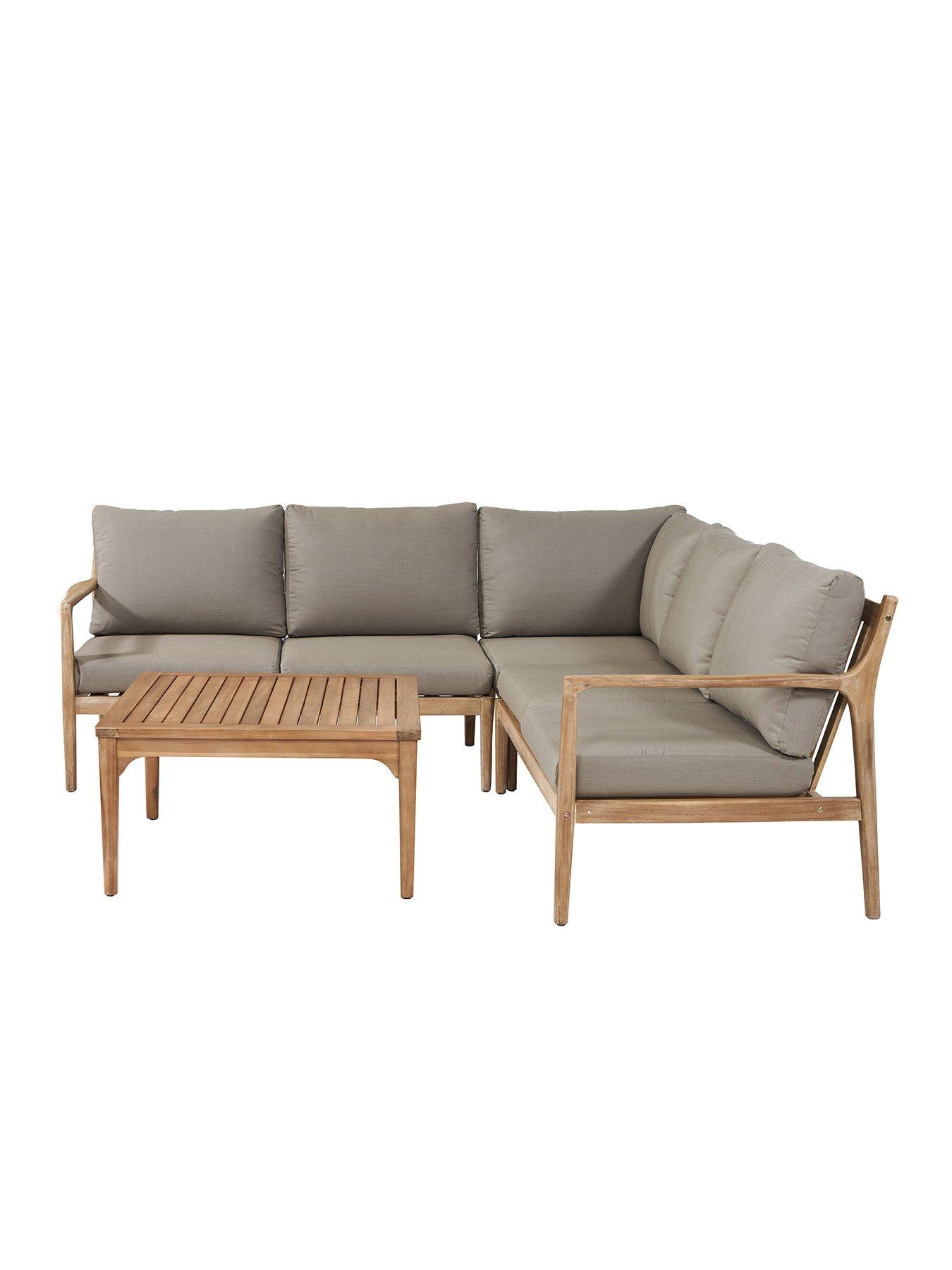 Image 5 of 6 of Pacific Malta Outdoor Corner Seating Set