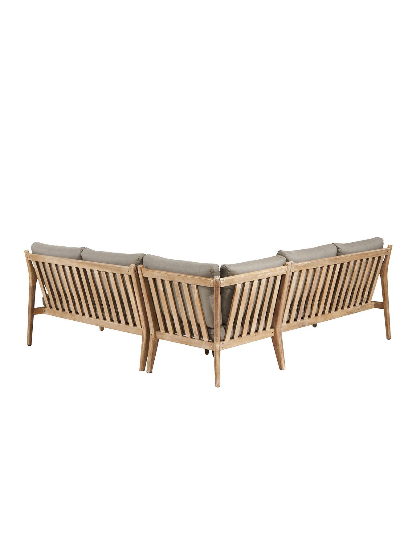 Image 6 of 6 of Pacific Malta Outdoor Corner Seating Set