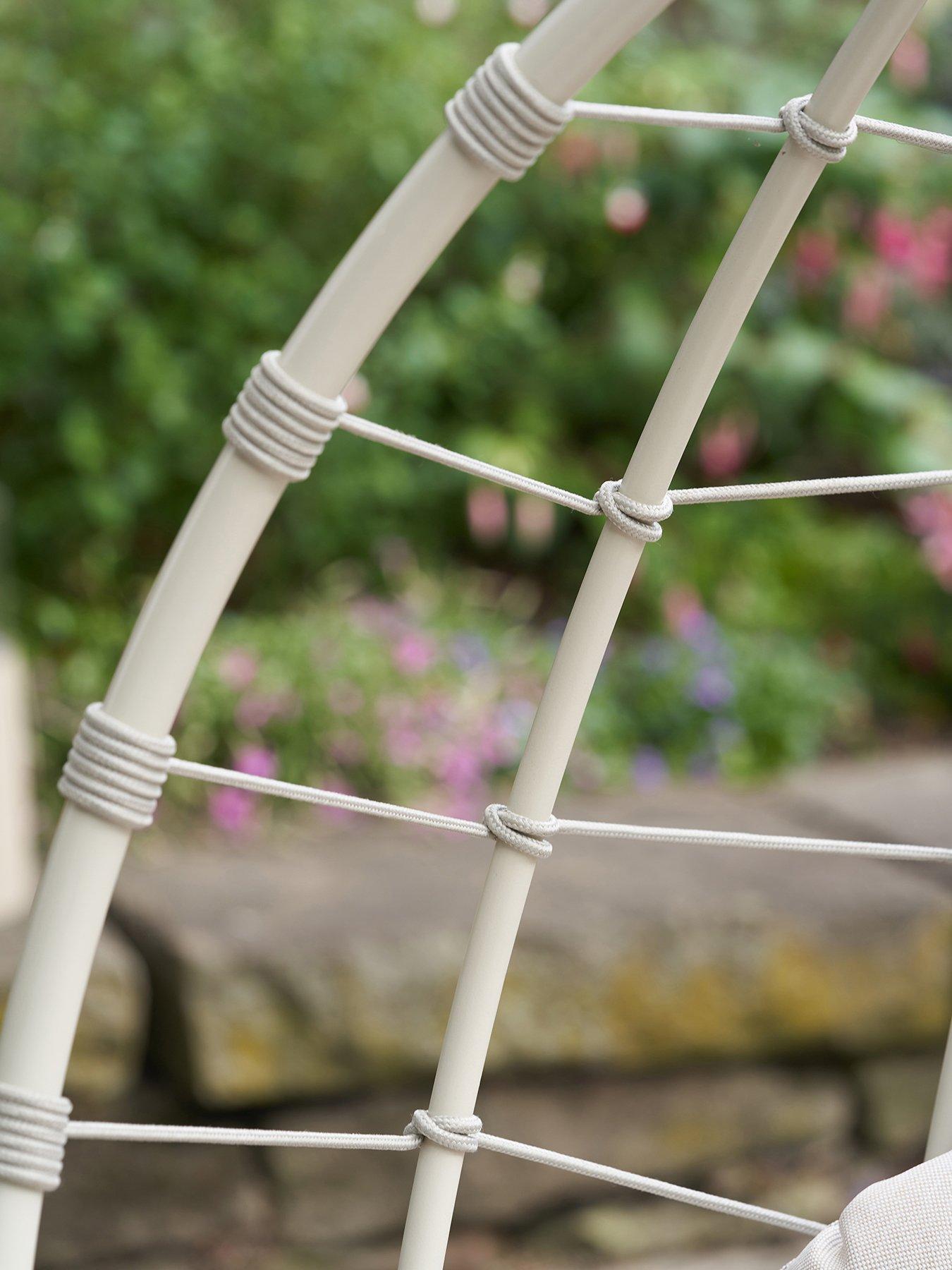 Image 3 of 7 of Pacific Lyon Putty Outdoor Single Hanging Chair