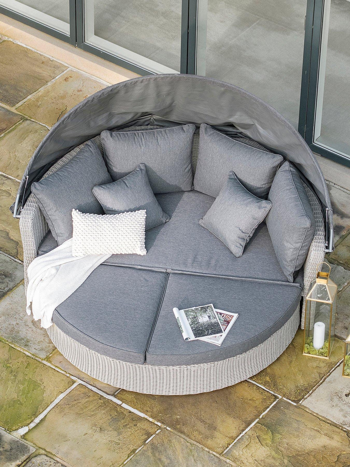  image of pacific-stone-grey-bermuda-day-bed