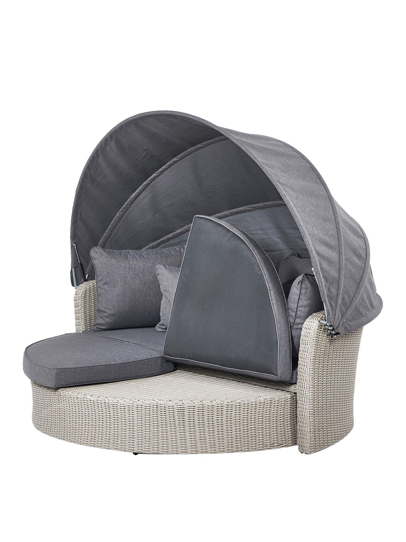  image of pacific-stone-grey-bermuda-day-bed