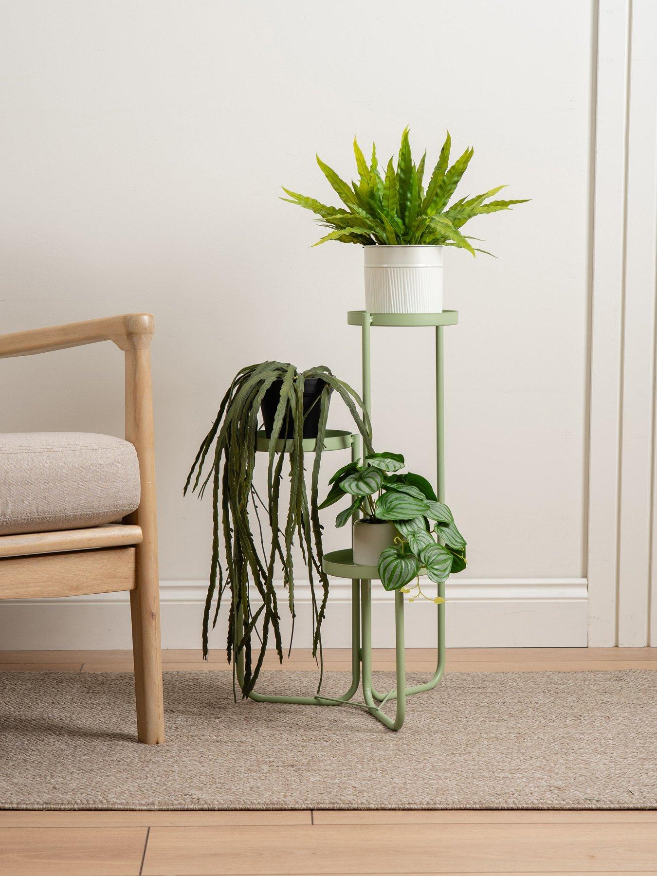 Scottish Everlastings Set of 3 Indoor/Outdoor Sage Plant Stand