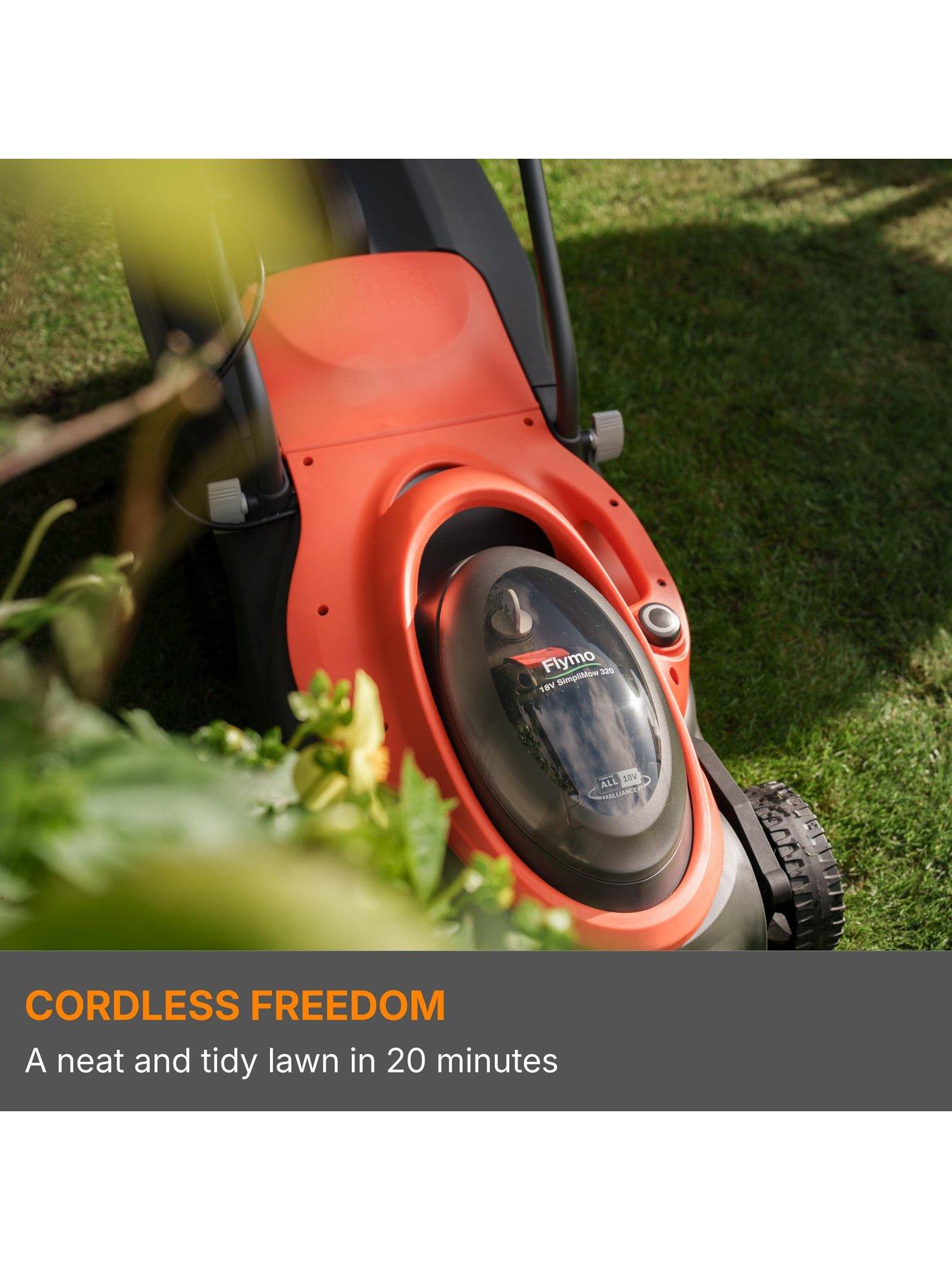  image of flymo-18v-simplimow-320-kit-40-battery-lawnmower