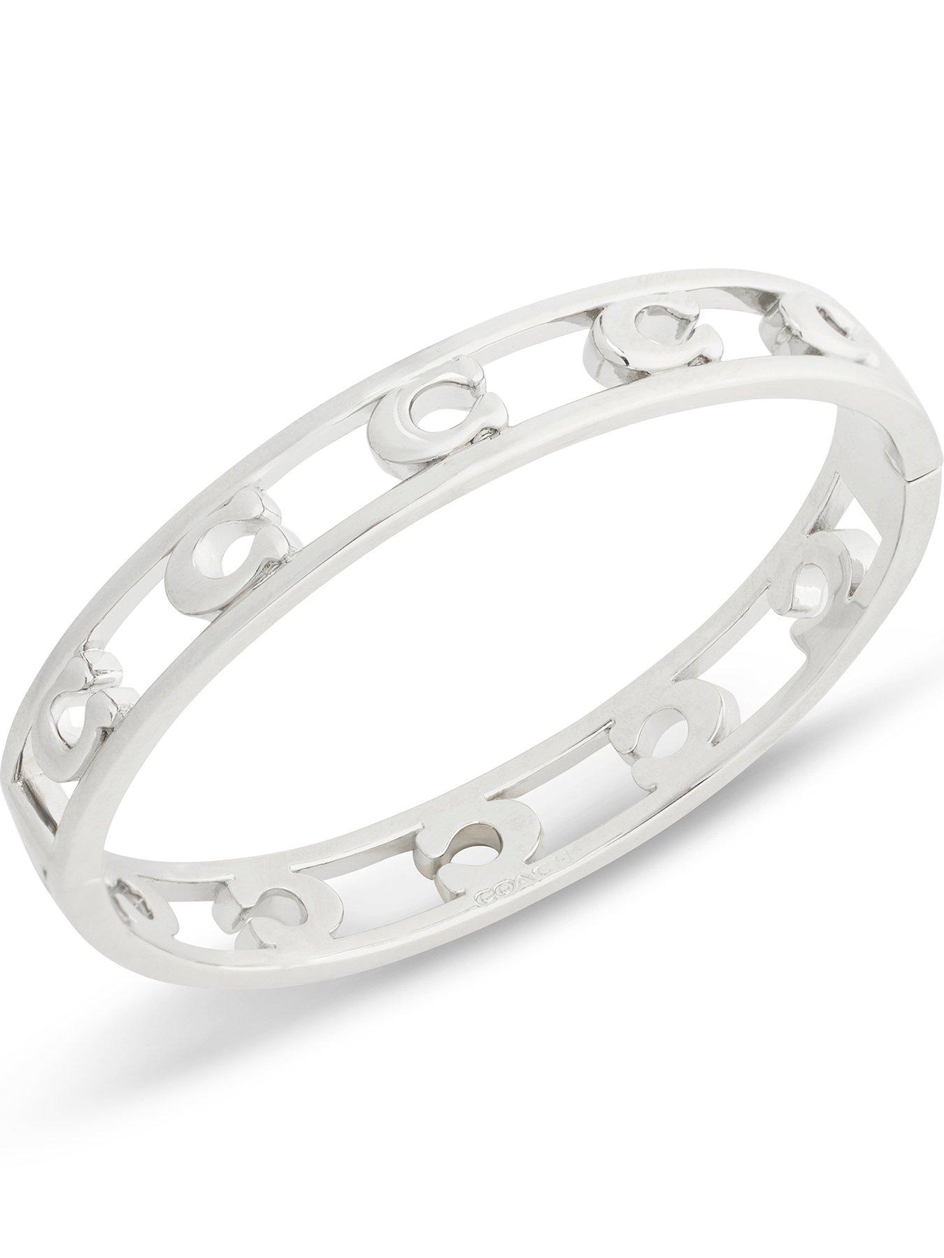 COACH Open Enamel C Hinged Bangle