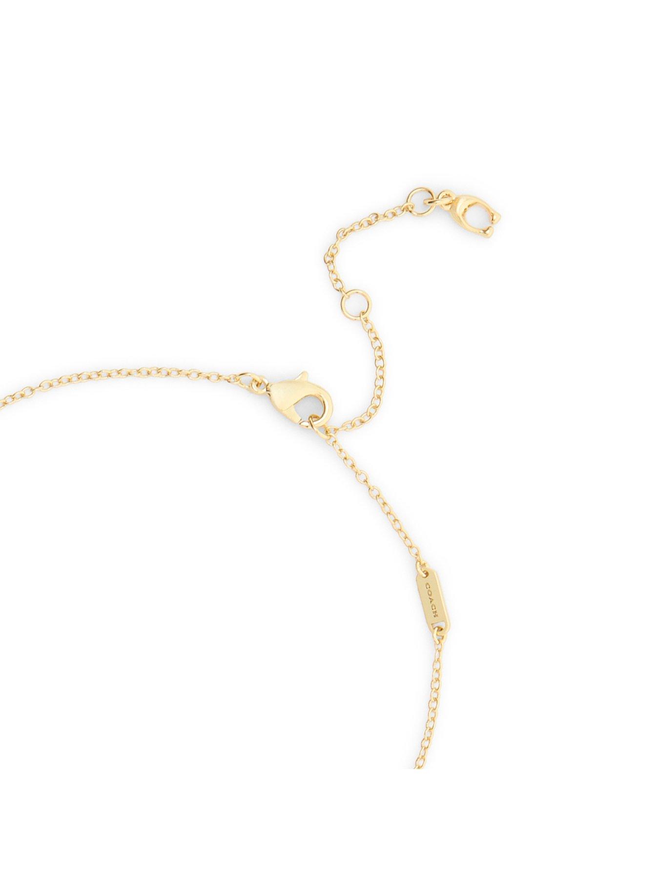  image of coach-cherry-slider-pendant-necklace