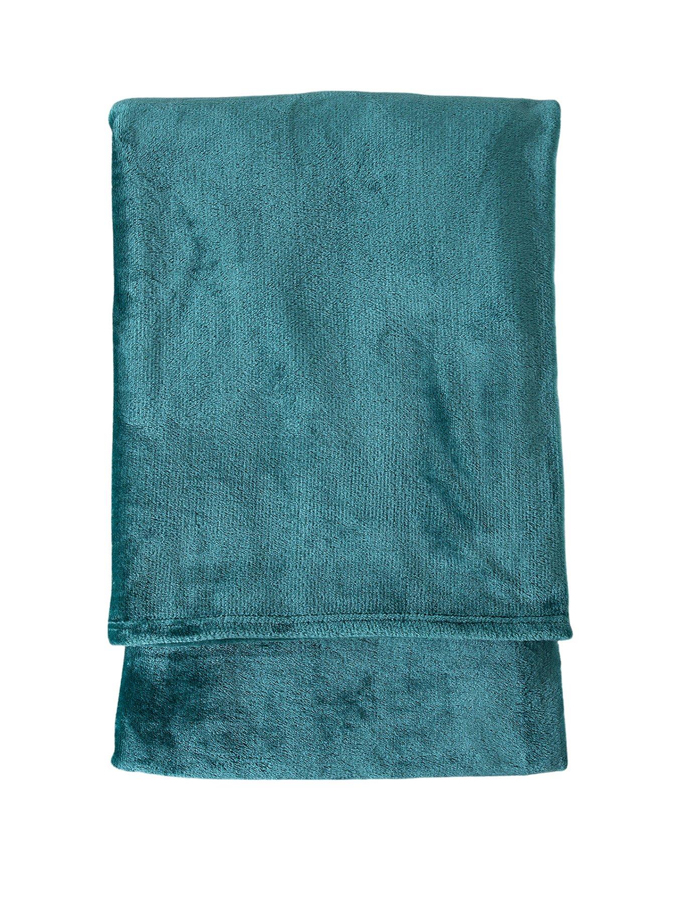 Gallery Direct Rolled Flannel Fleece Ink 1400x1800mm