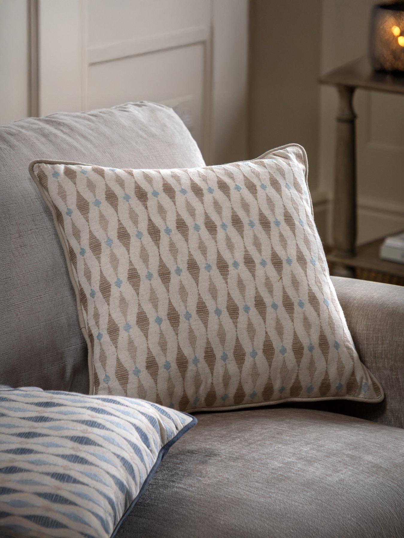 front image of gallery-direct-emb-ikat-cushion
