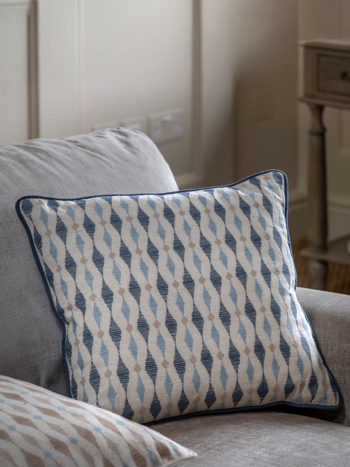 Gallery Direct Emb Ikat Cushion