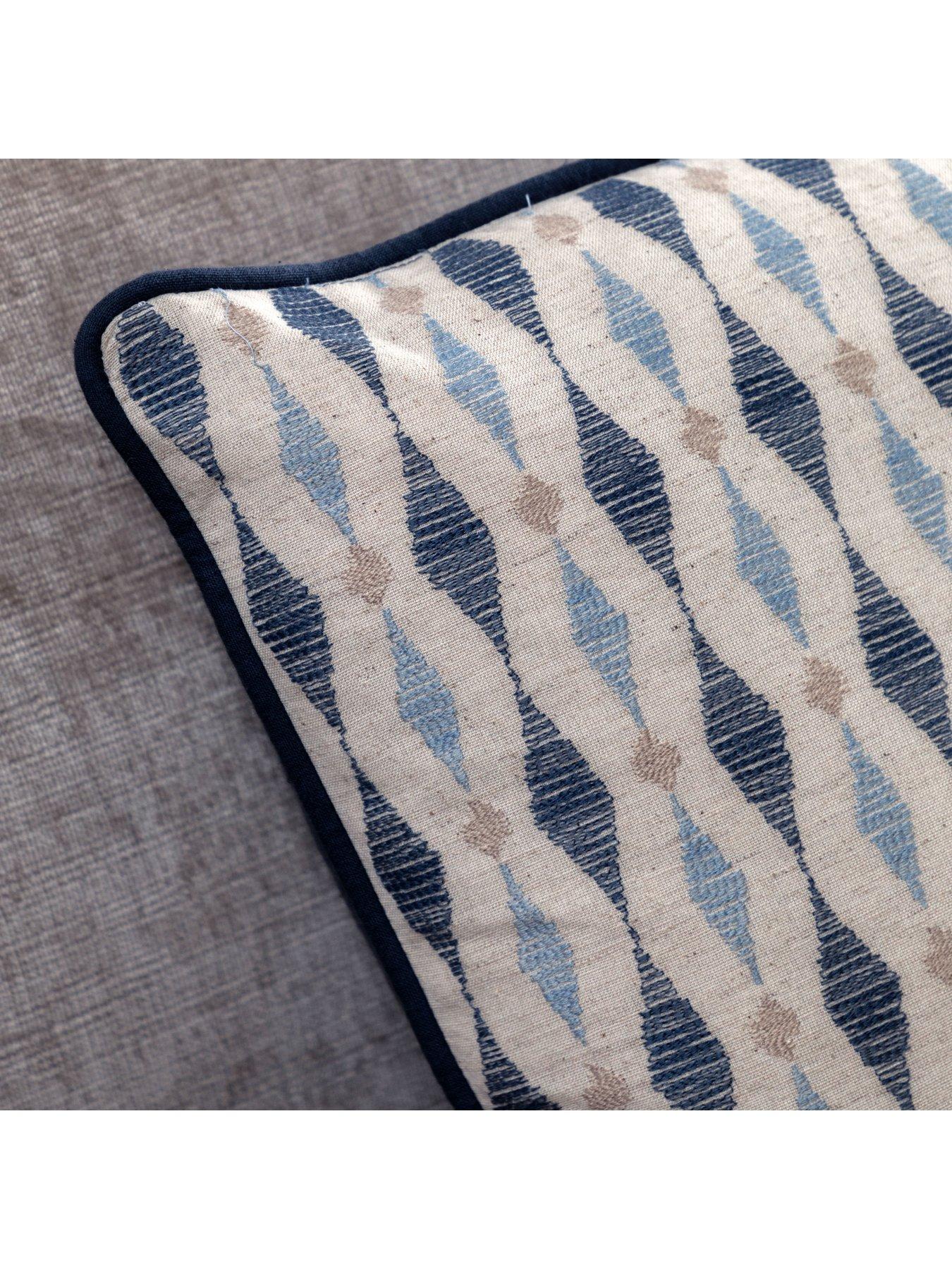  image of gallery-direct-emb-ikat-cushion