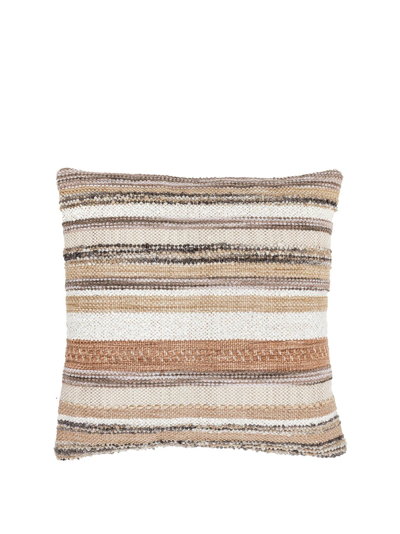 Image 2 of 4 of Gallery Direct Horizontal Stripe Cushion 450x450mm