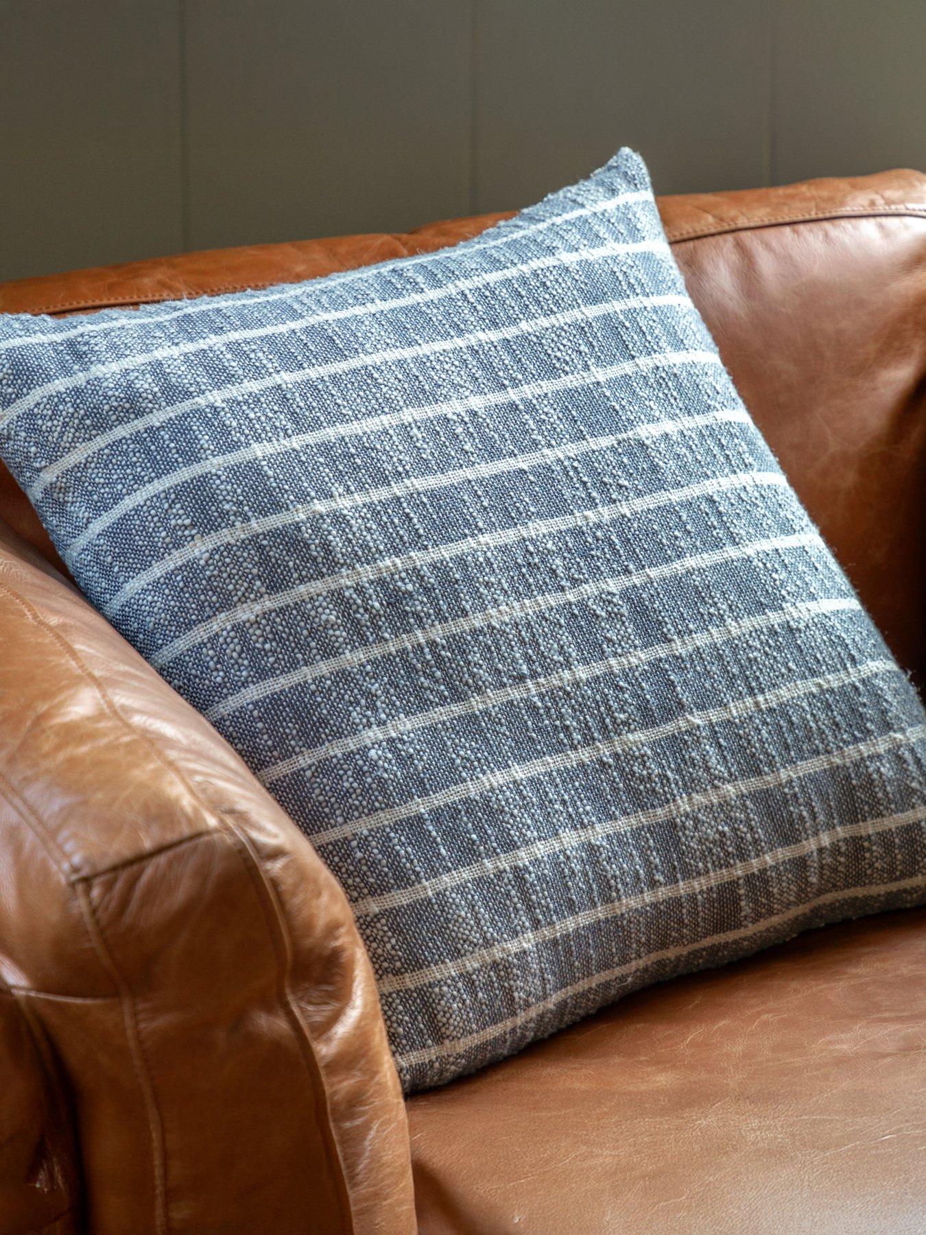 gallery-direct-melford-stripe-cushion-ink-450x450mm