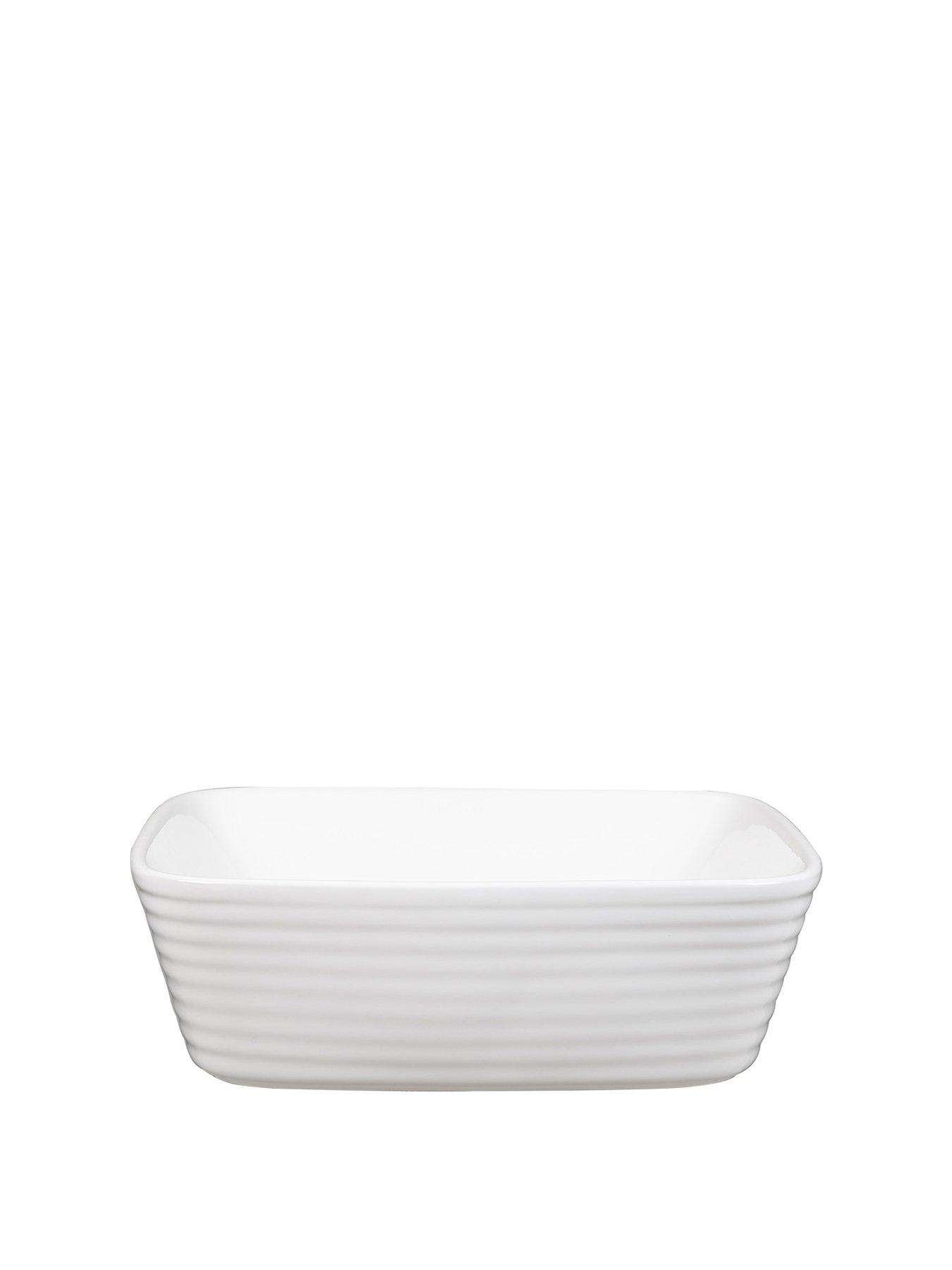 Image 2 of 7 of Living and Home White Square Countertop Bathroom Sink Bowl Sink