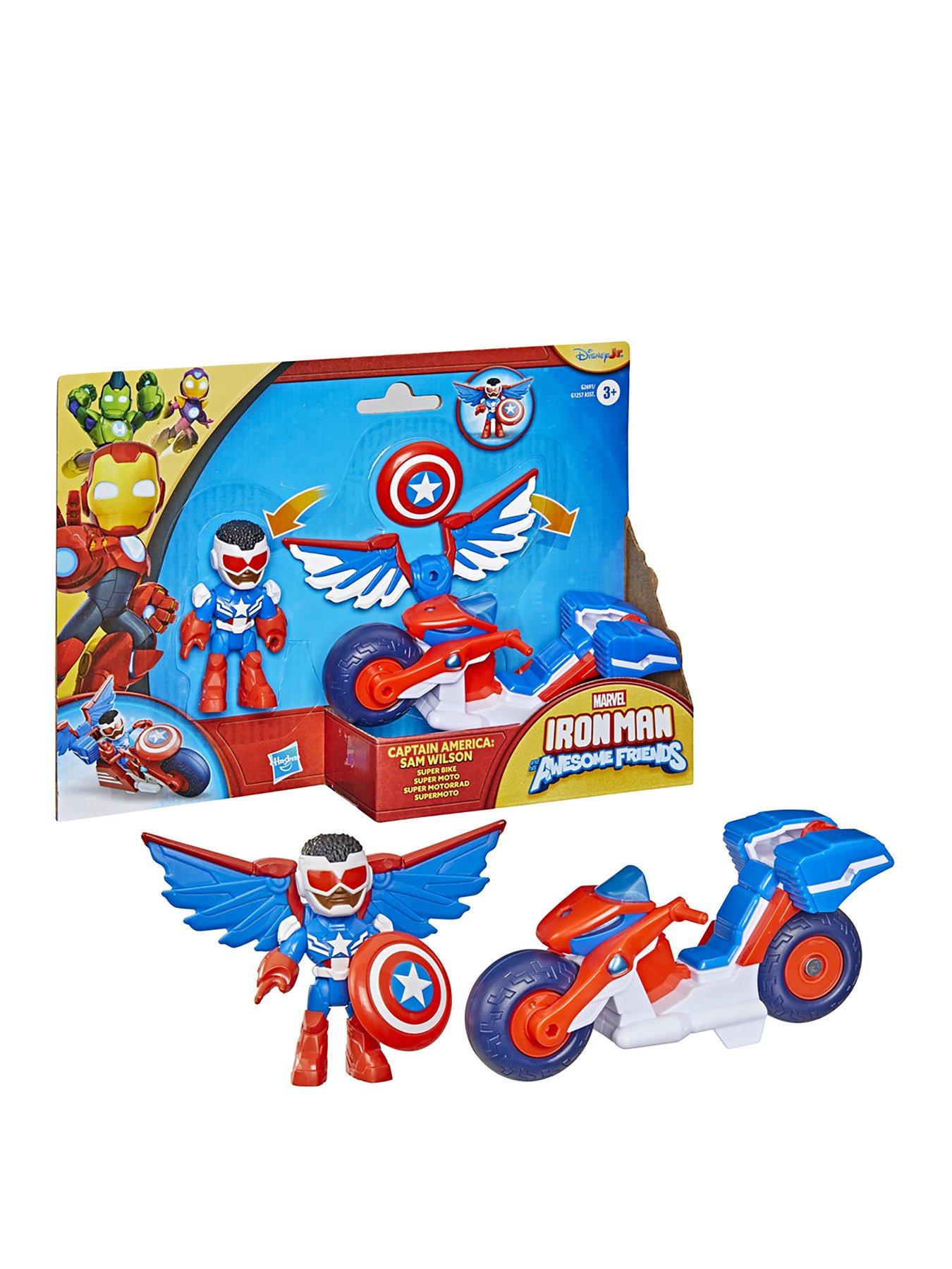 Iron Man and His Awesome Friends IRON MAN & HIS AWESOME FRIENDS CAPTAIN AMERICA SUPER BIKE