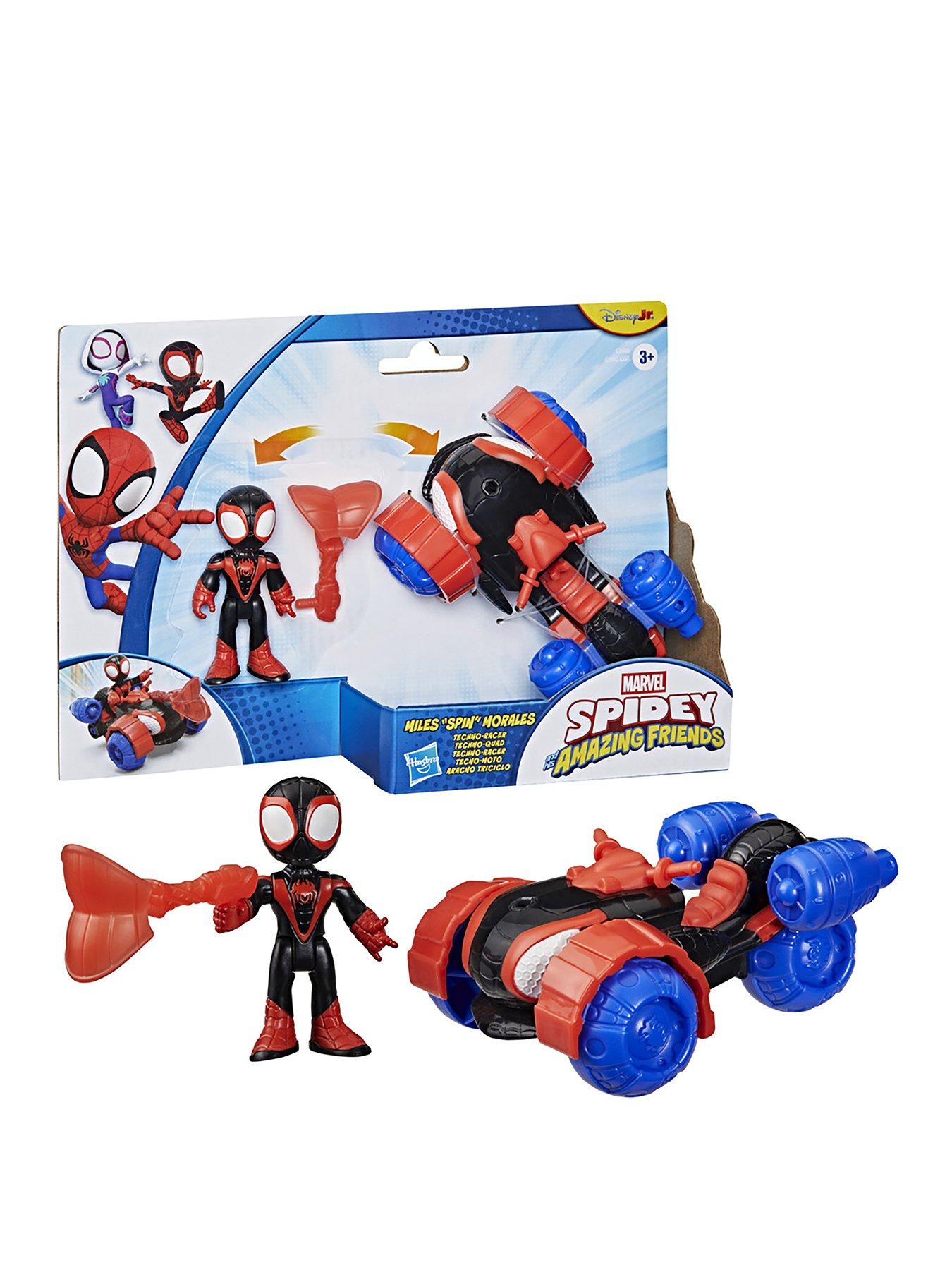 Spidey and His Amazing Friends 3 in 1 Spidey and Friends Miles Techno Racer Vehicle