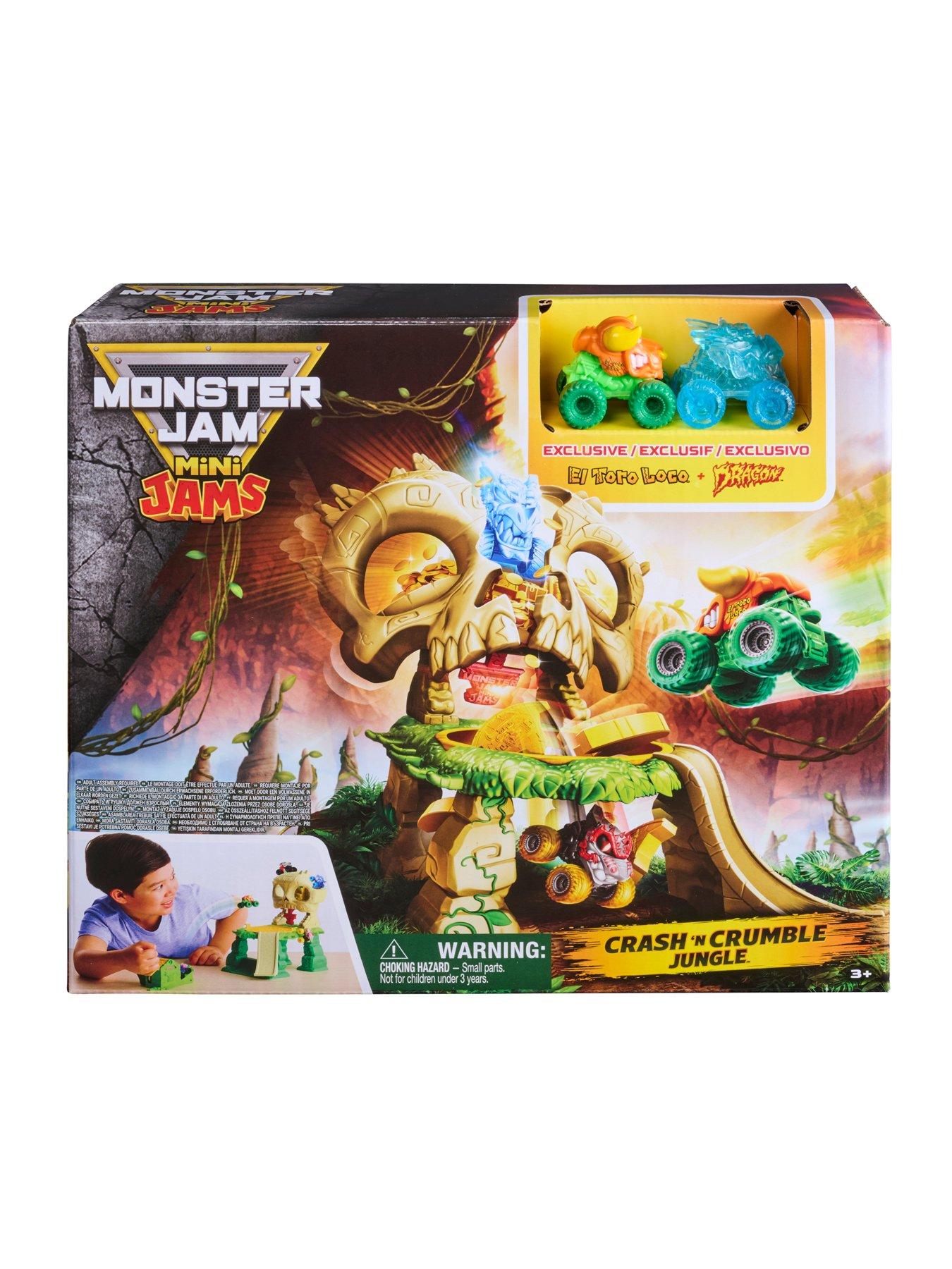 Image 2 of 6 of Monster Jam S26 Mini Jams Jungle Playset NEW